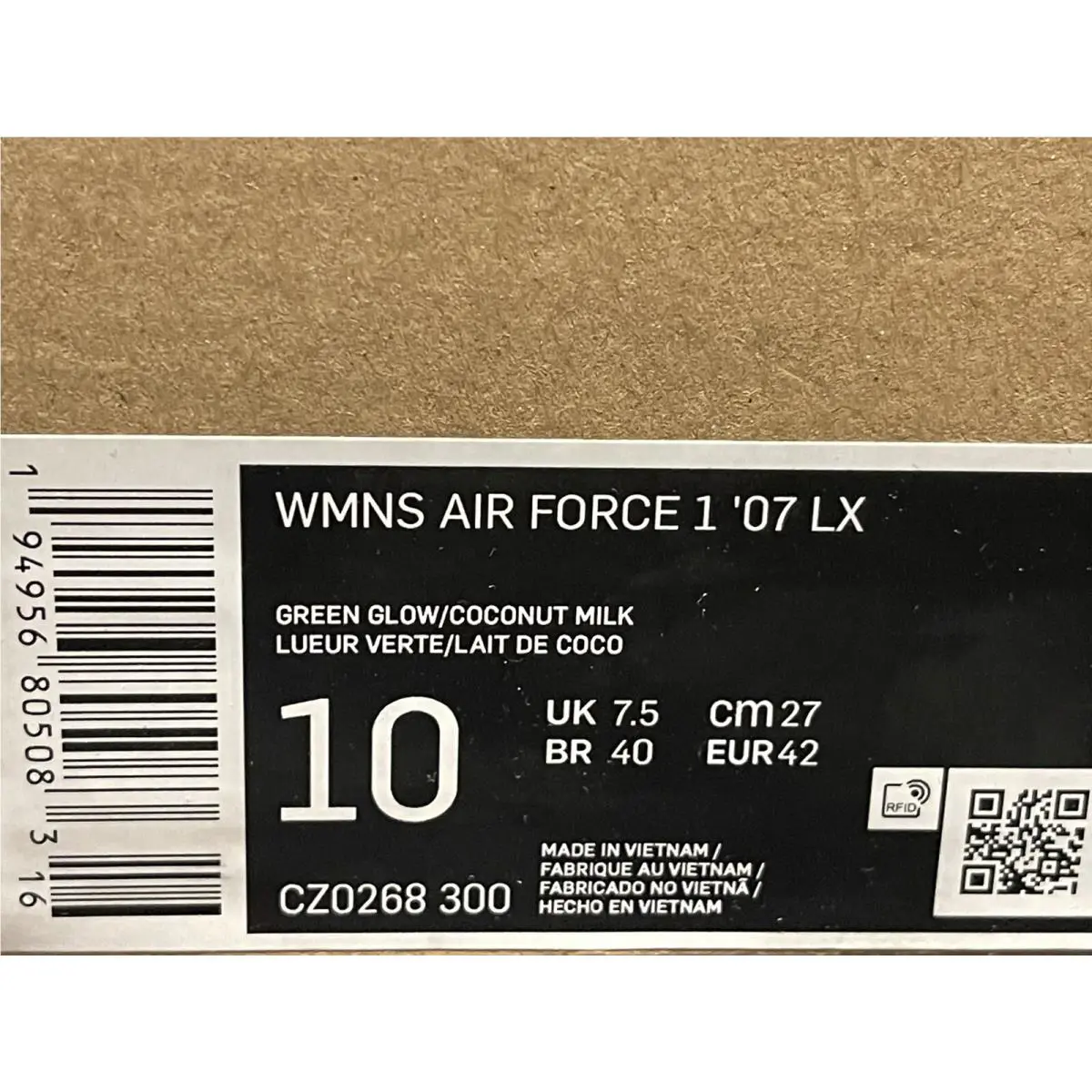 Nike shoes - Nike Air Force 1 - Air Force - cz0268-300 - Green (UPC: 0194956805083) 6