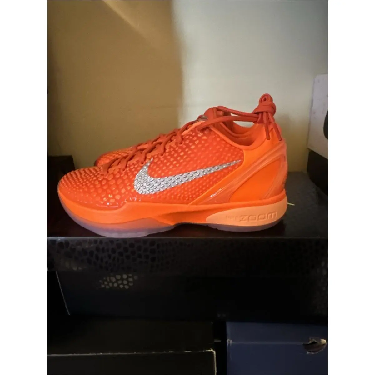 Size 7 -  Kobe 6 Protro Total Orange Wnba DS IH1871-800 by Nike