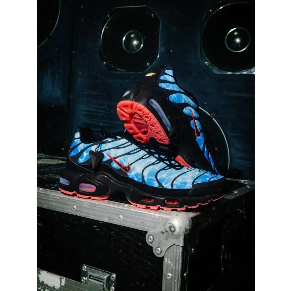 Nike shoes - Nike Air Max Plus - Air Max Plus - HQ3824-001 - Black/Black-Baltic Blue (UPC: 197601795852) 3