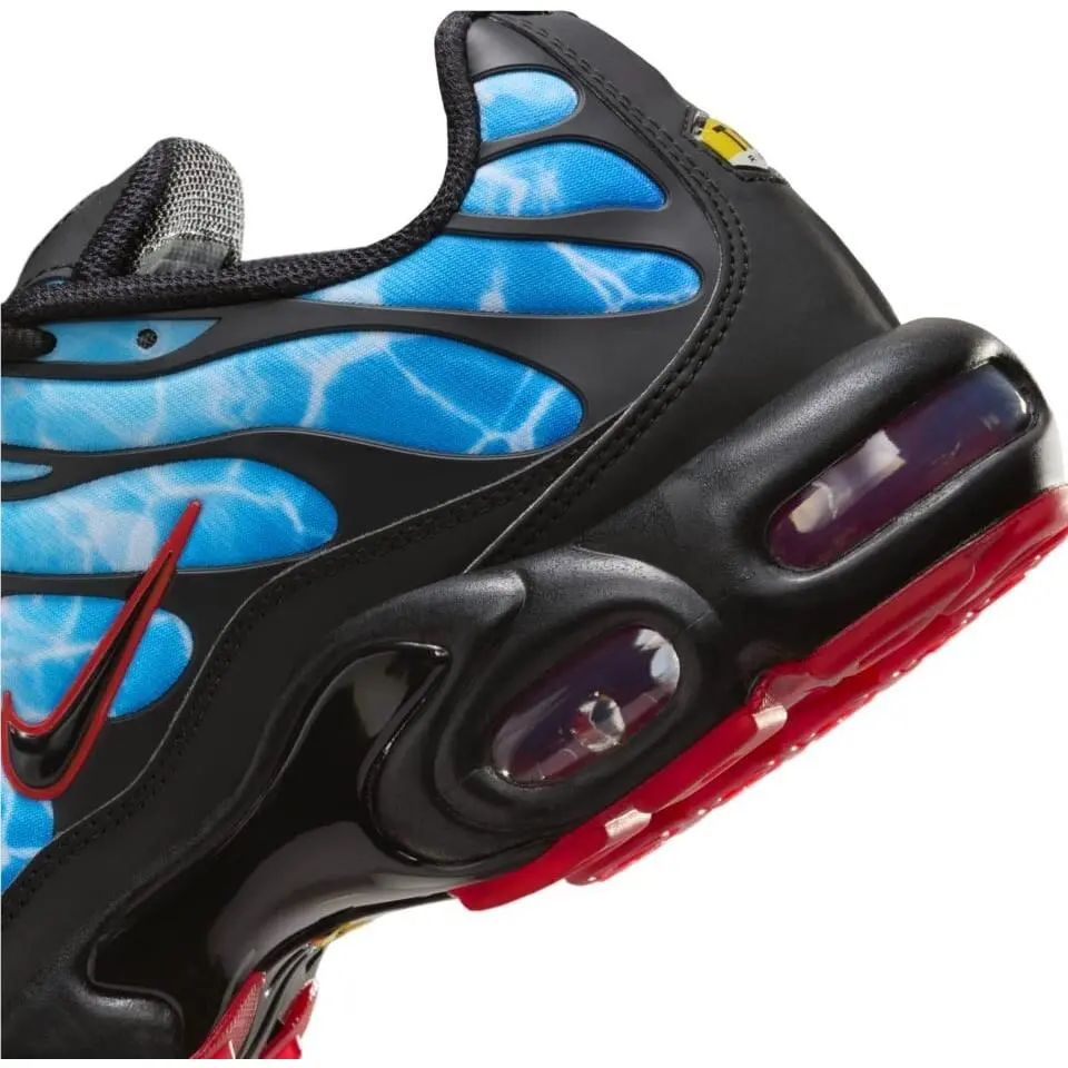 Nike shoes - Nike Air Max Plus - Air Max Plus - HQ3824-001 - Black/Black-Baltic Blue (UPC: 197601795852) 6