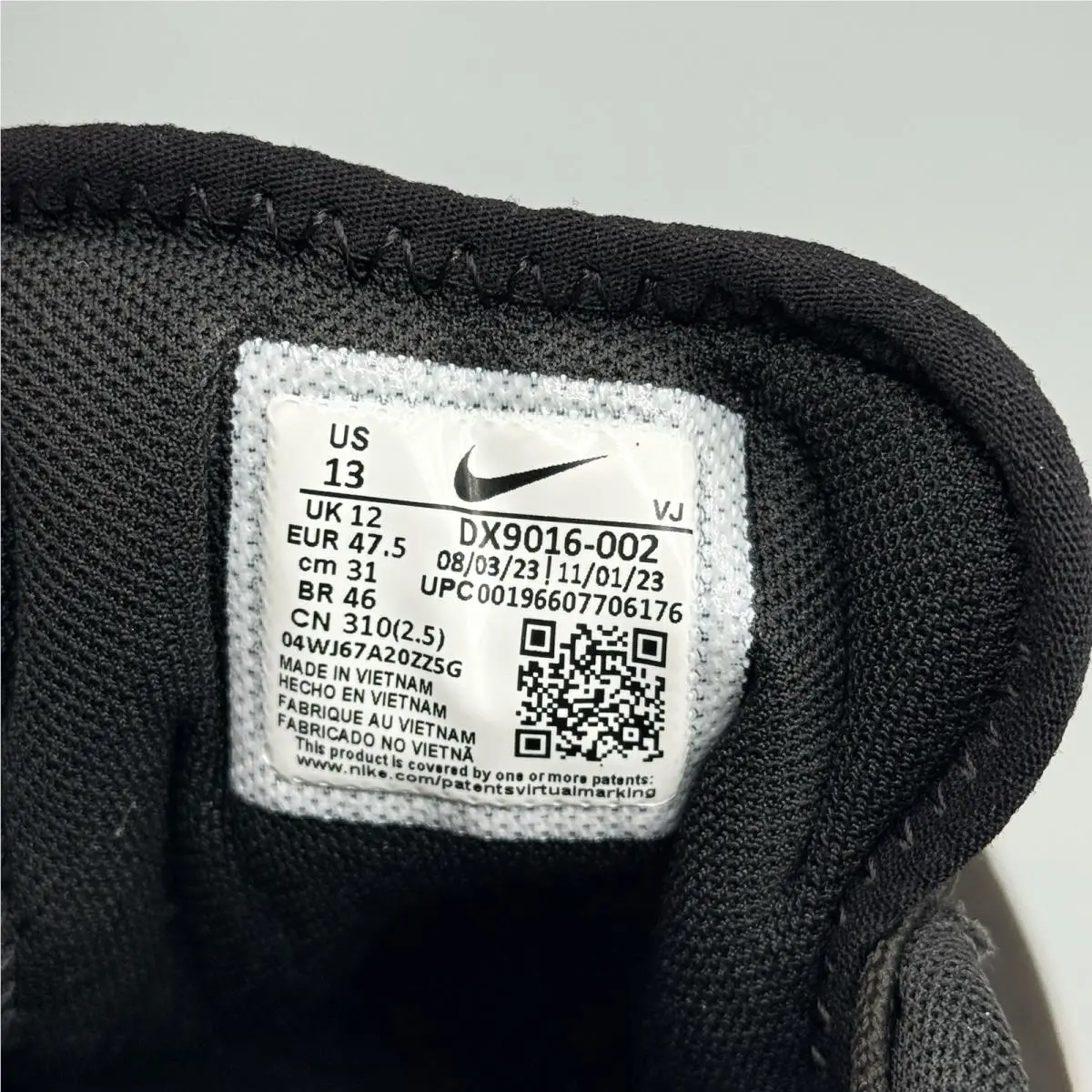 Nike shoes - Nike Air Zoom TR1 - Air Zoom - DX9016-002 - Black 5