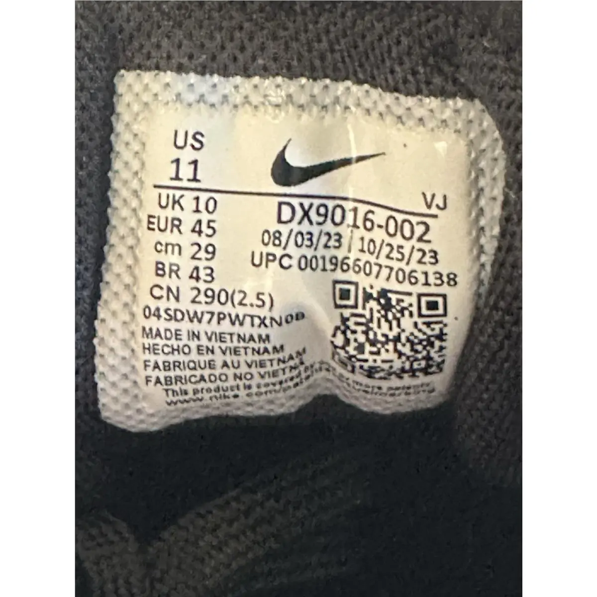 Nike shoes - Air Zoom TR1 - Air Zoom - DX9016-002 - Black 15