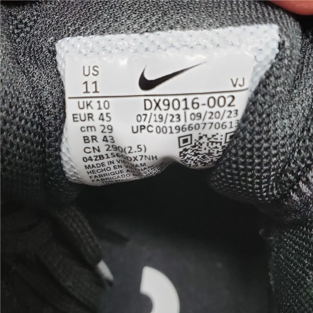 Nike shoes - Air Zoom TR1 - Air Zoom - DX9016-002 - Black 8