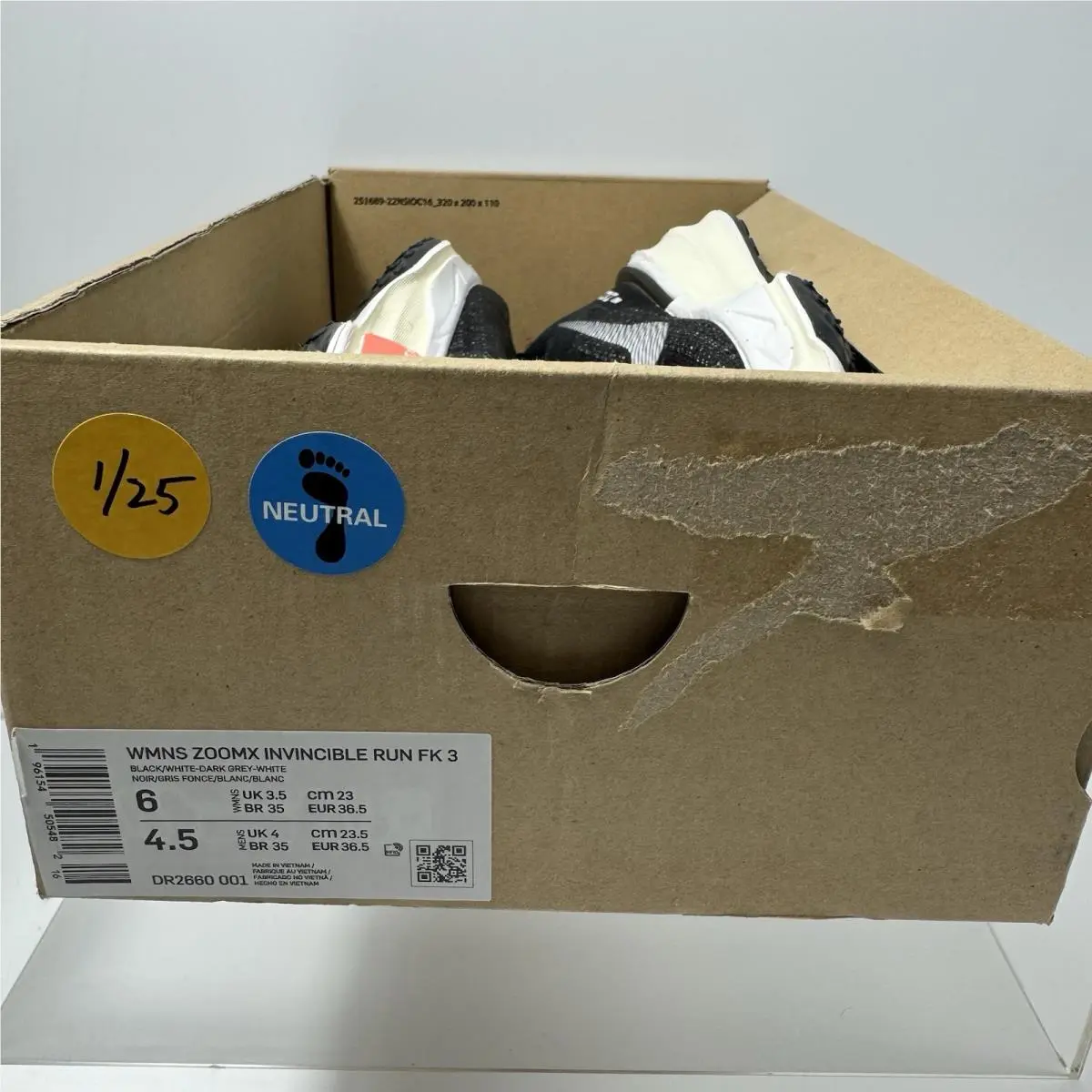 Nike shoes - Nike ZoomX Invincible Flyknit 3 - DR2660-001 - Black 7