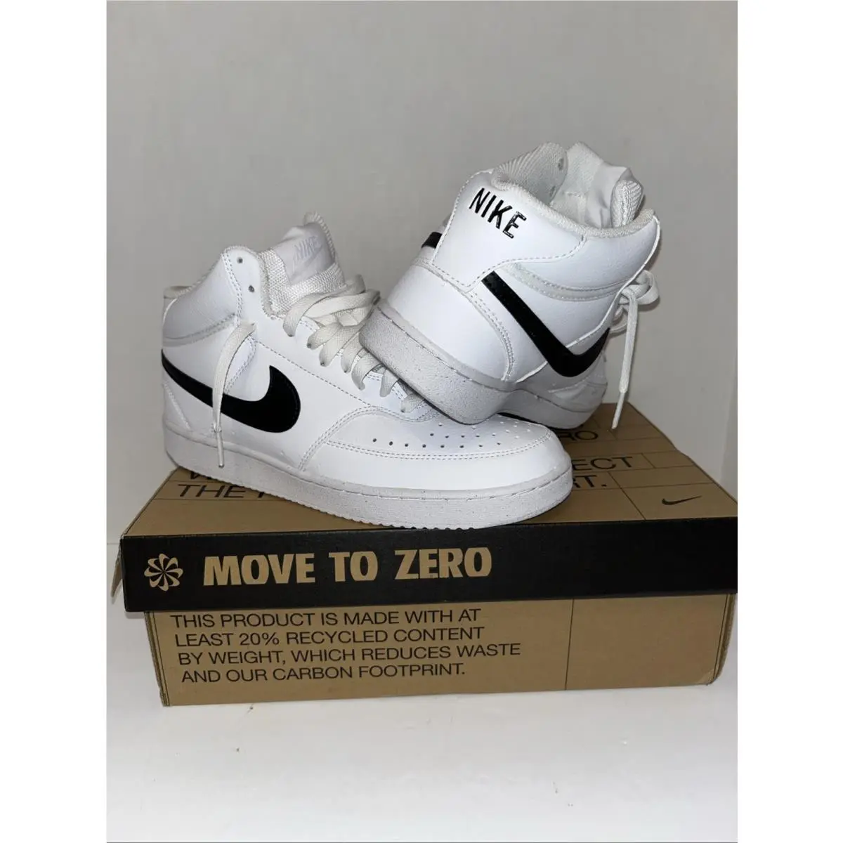Nike shoes - Nike Court Vision Next Nature - DN3577-101 - White /Black 14