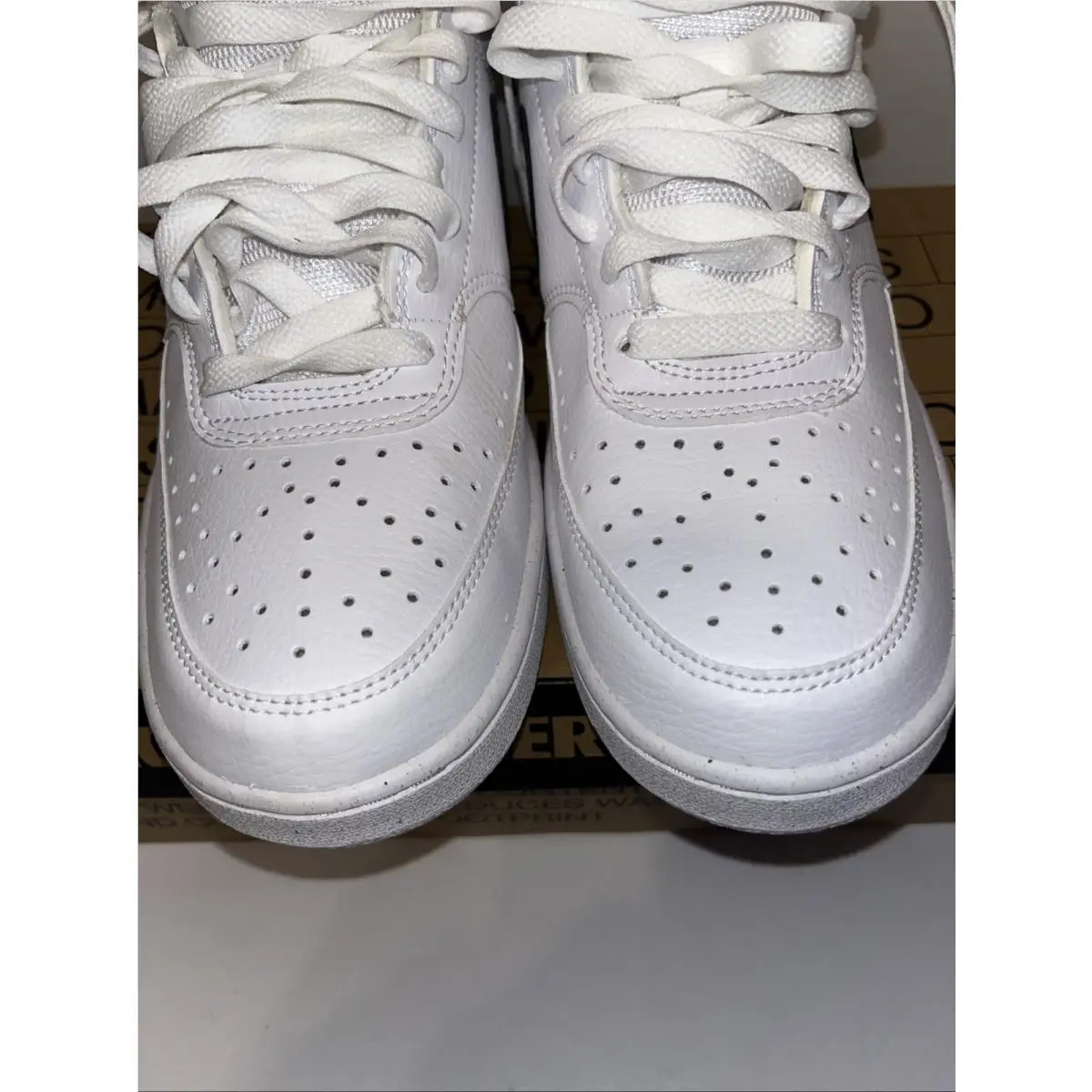 Nike shoes - Nike Court Vision Next Nature - DN3577-101 - White /Black 10