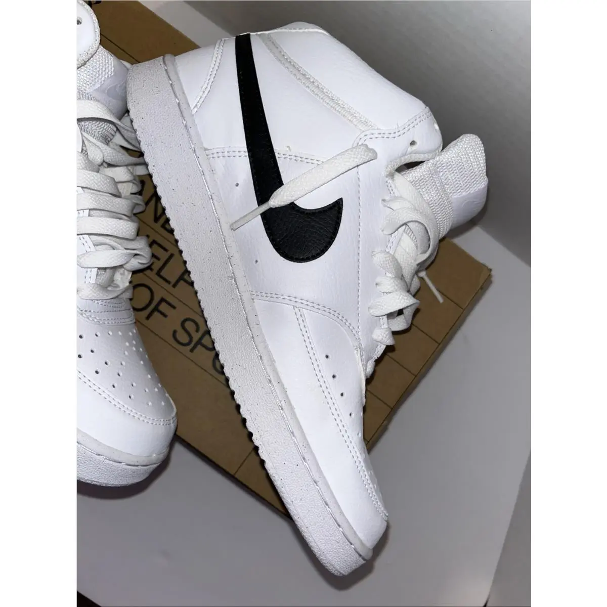 Nike shoes - Nike Court Vision Next Nature - DN3577-101 - White /Black 16