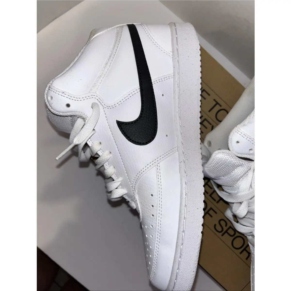 Nike shoes - Nike Court Vision Next Nature - DN3577-101 - White /Black 20