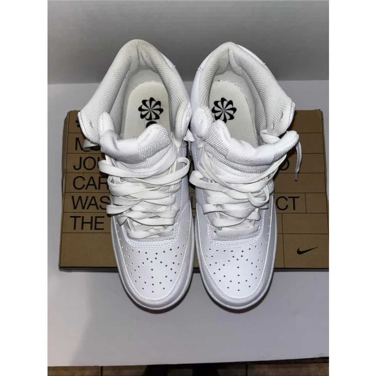 Nike shoes - Nike Court Vision Next Nature - DN3577-101 - White /Black 5