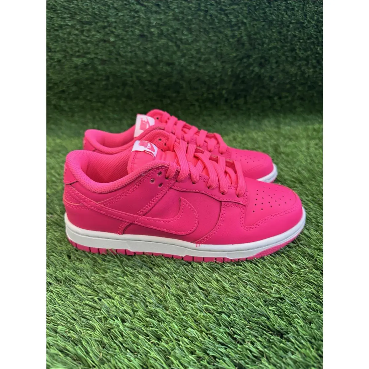 Nike shoes - Nike Dunk Low - Dunk Low - DZ5196-600 - Hyper Pink White (UPC: 196152630940) 0