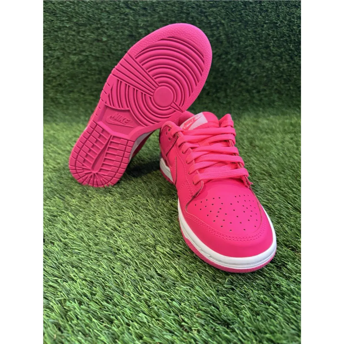 Nike shoes - Nike Dunk Low - Dunk Low - DZ5196-600 - Hyper Pink White (UPC: 196152630940) 6