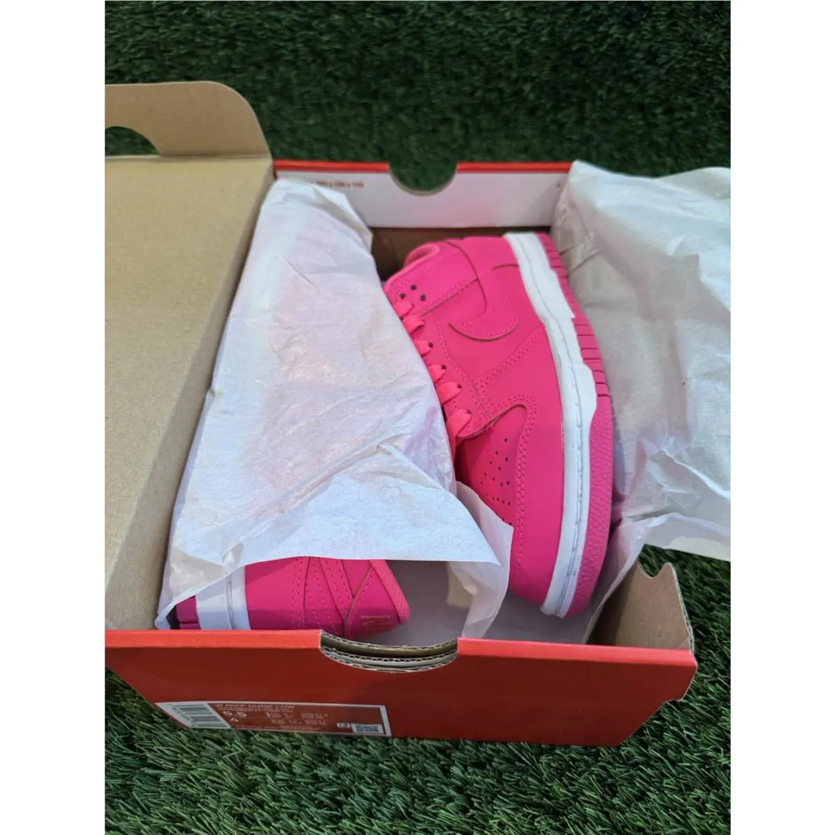 Nike shoes - Nike Dunk Low - Dunk Low - DZ5196-600 - Hyper Pink White (UPC: 196152630940) 7