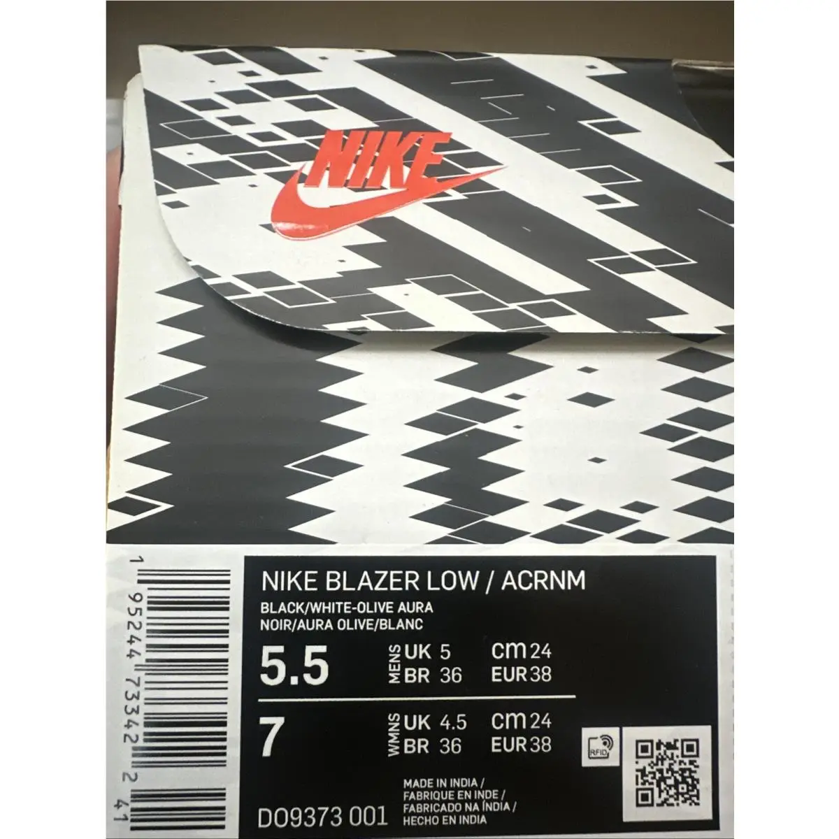 Nike shoes - Nike Blazer - Blazer - DO9373-001 - Black 5