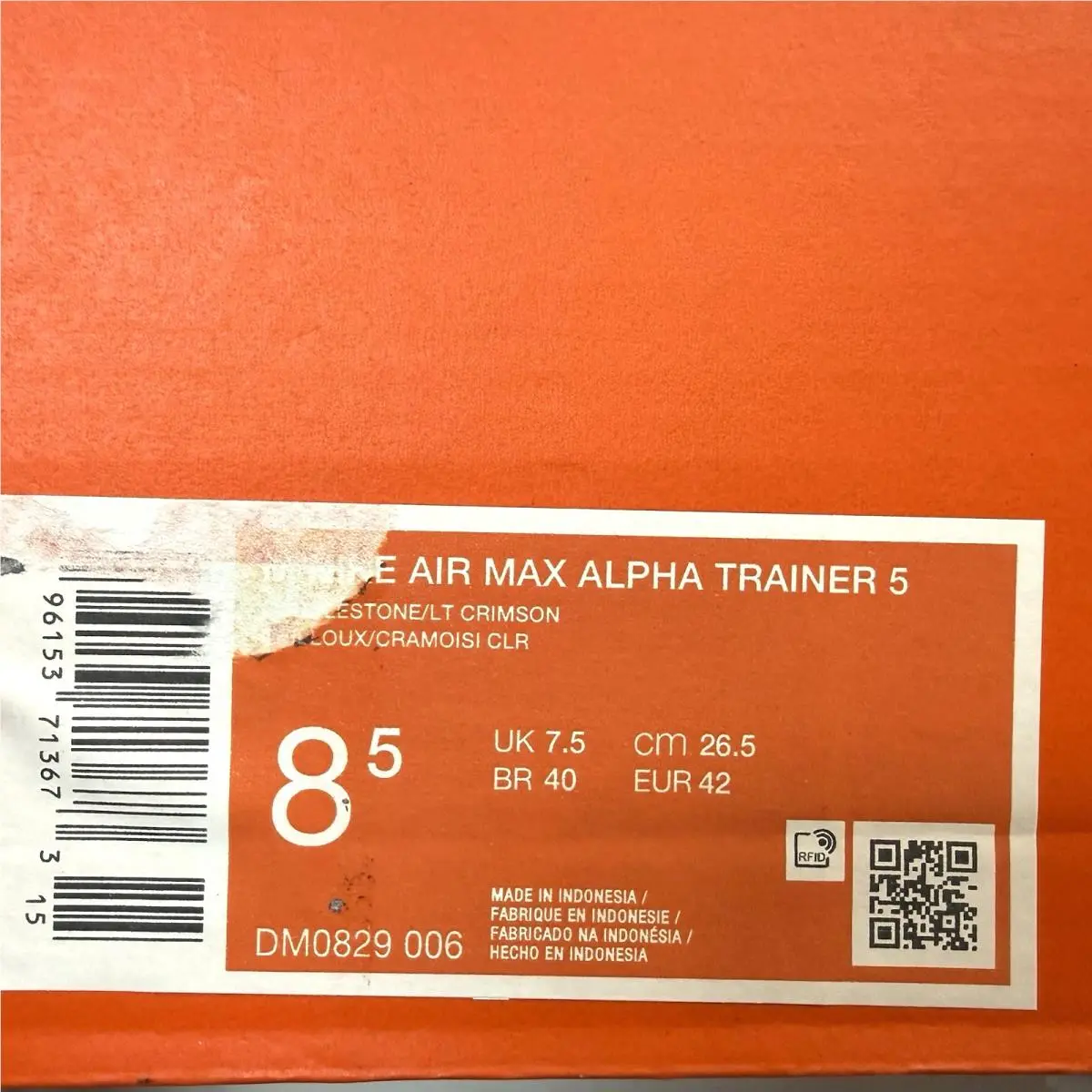 Nike shoes - Nike Air Max Alpha - Air Max Alpha - DM0829-006 - Gray 8
