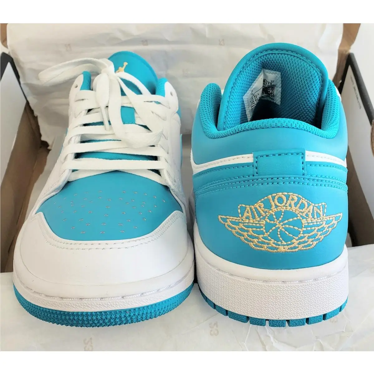Nike shoes - Jordan 1 Low - Low - 553558-174 - Blue (UPC: 196604828079) 0