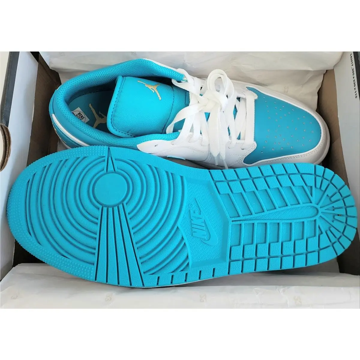 Nike shoes - Jordan 1 Low - Low - 553558-174 - Blue (UPC: 196604828079) 2
