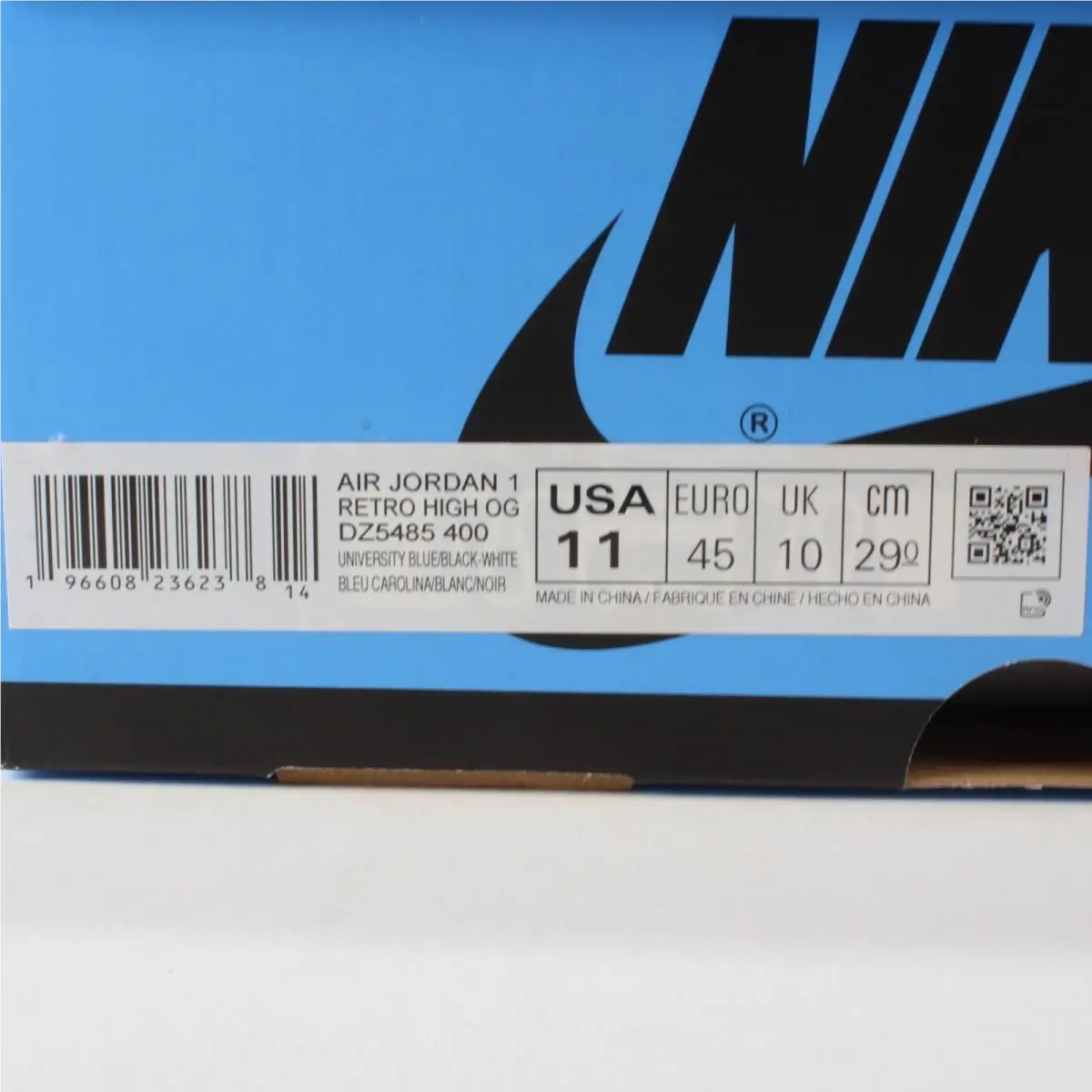 Nike shoes - Air Jordan 1 - Air - DZ5485-400 - Blue 1