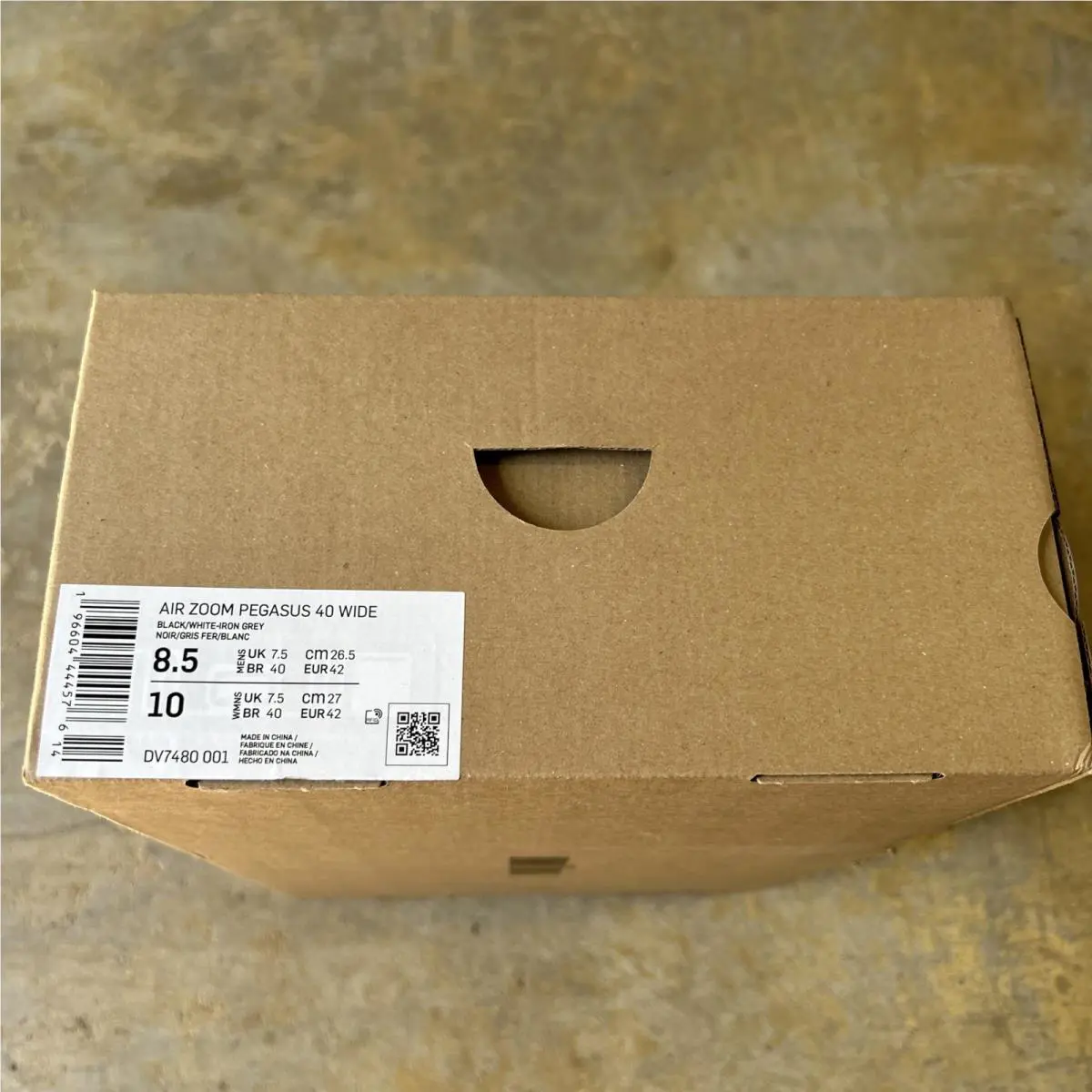 Nike shoes - Nike Air Zoom Pegasus 40 - DV7480-001 - Black (UPC: 0196604444576) 3