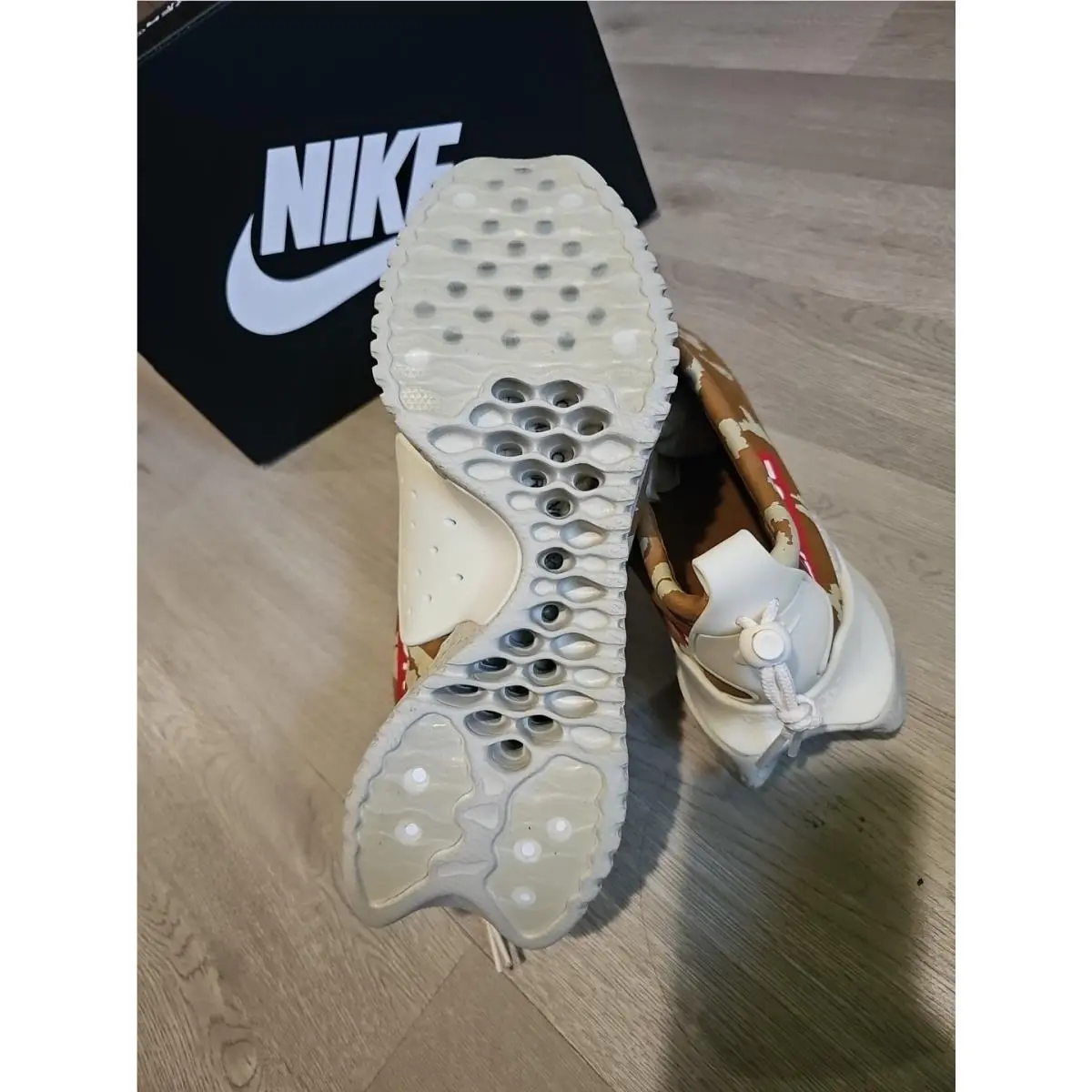 Nike shoes - nike moc flow/undercover - moc - Dv5593200 - ale brown/red-white (UPC: 196154991360) 8
