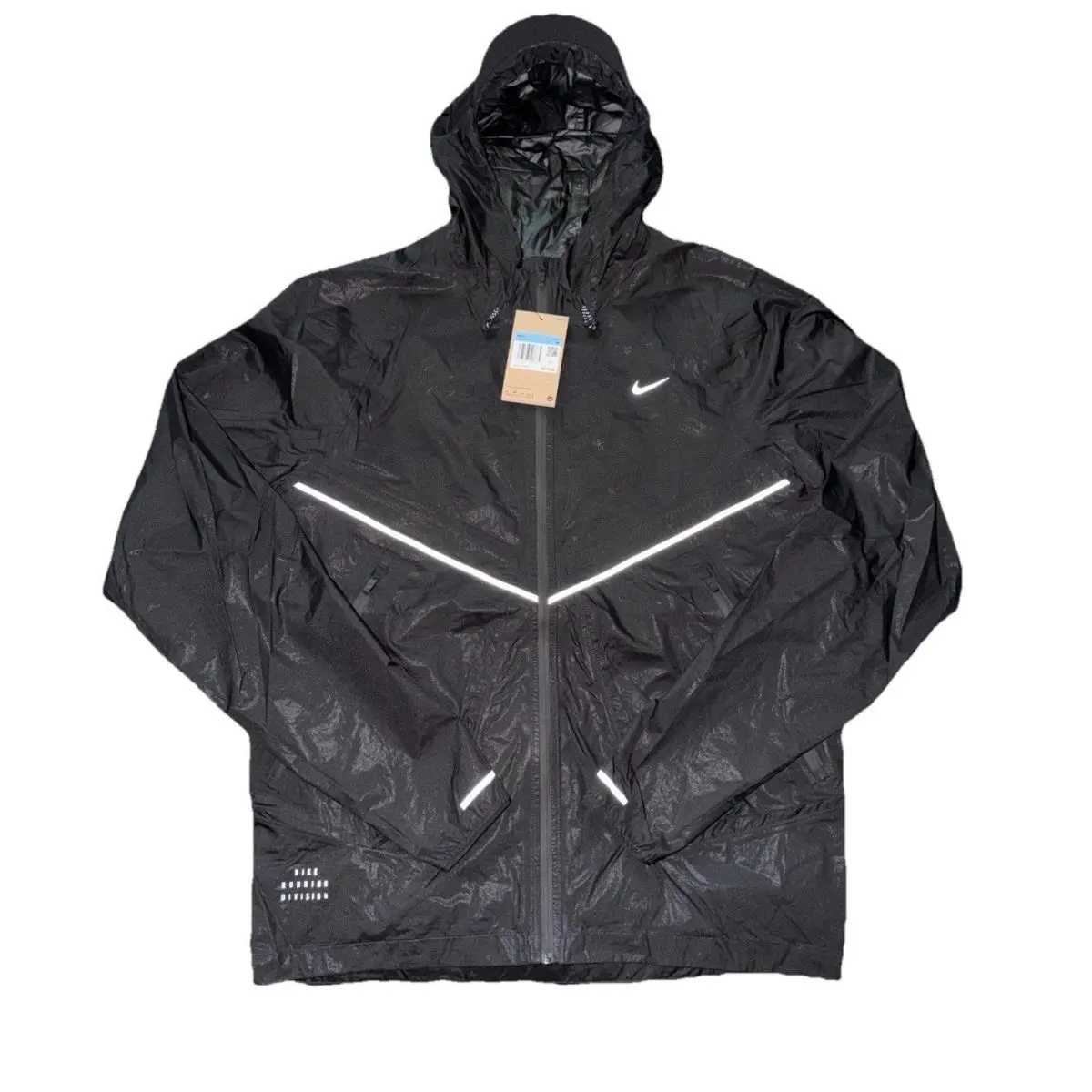 Nike Storm-fit Adv Run Division Jacket Black Mens Size XL FZ0622-010 - Black