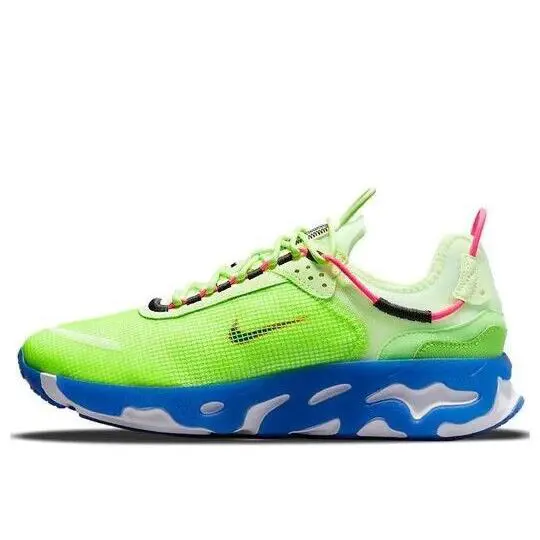 Nike React Live Premium Barely Volt Green Pink Hyper Blue CZ9081-700 Size 13 - Green
