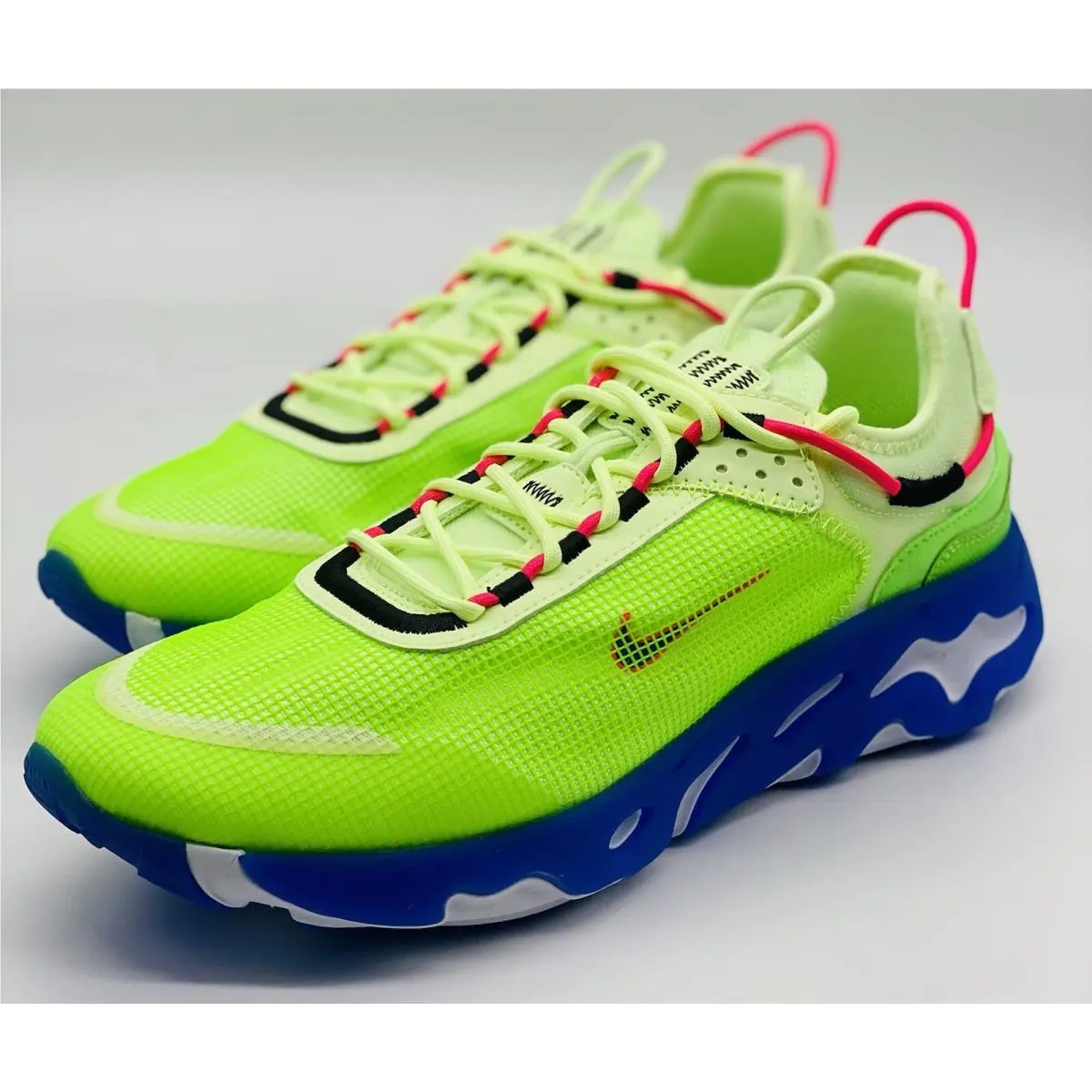Nike React Live Premium Barely Volt Hyper Royal CZ9081-700 Men’s Size 10 - Barely Volt/Hyper Royal