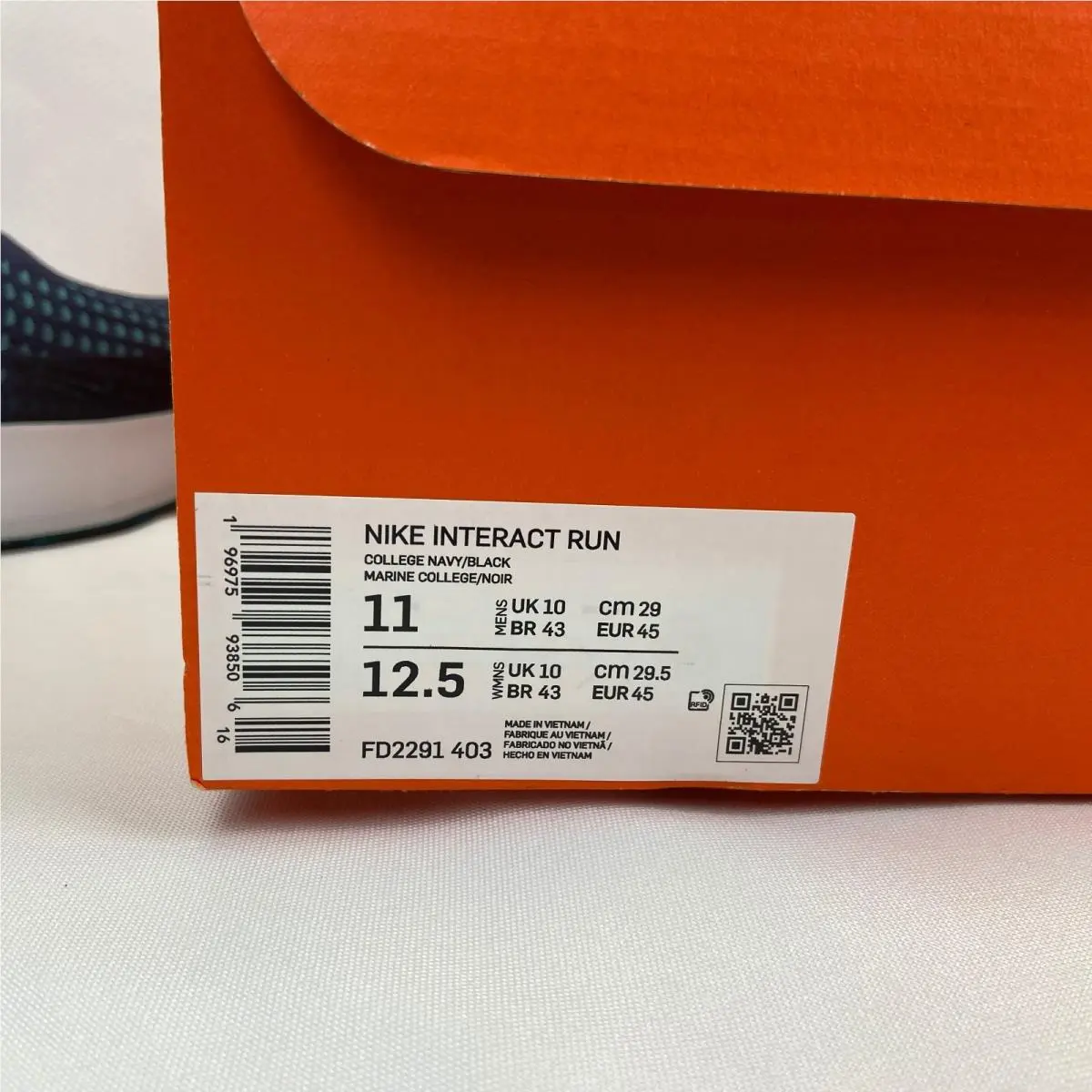 Nike shoes - Nike Interact Run - Interact Run - FD2291-403 - College Navy (UPC: 196975938506) 8