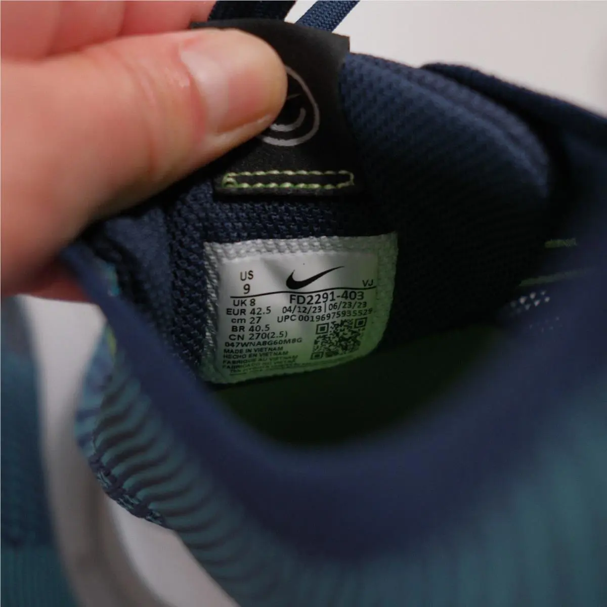 Nike shoes - Nike Interact Run - Interact Run - FD2291-403 - Blue 7