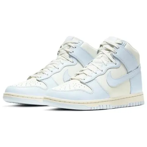 Nike Dunk High Women`s Size 9.5 Sail/ Football Grey-pale Ivory DD1869-102