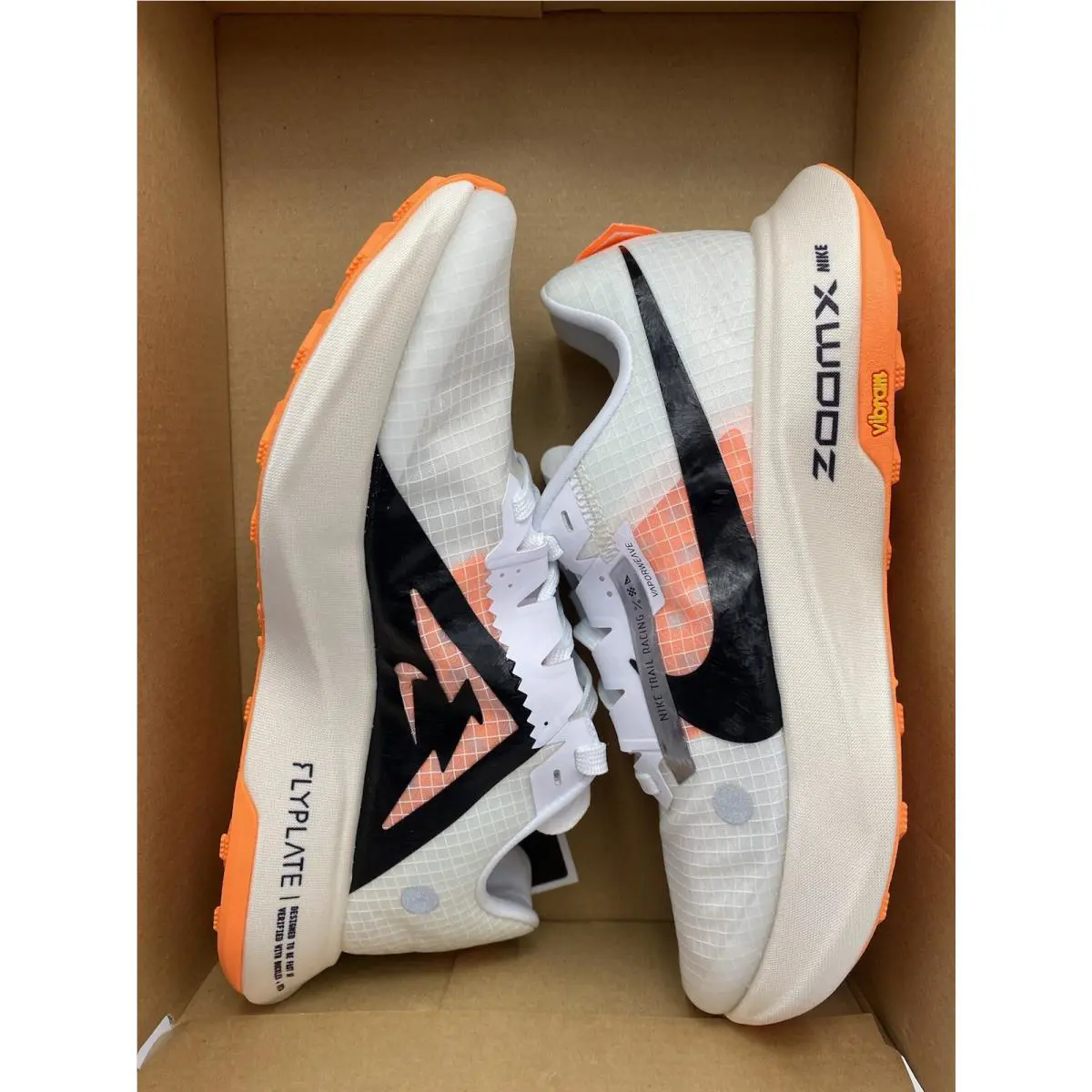 Nike shoes - DZ0489100 - DZ0489 100 - White/Black-Total Orange (UPC: 196607706916) 5