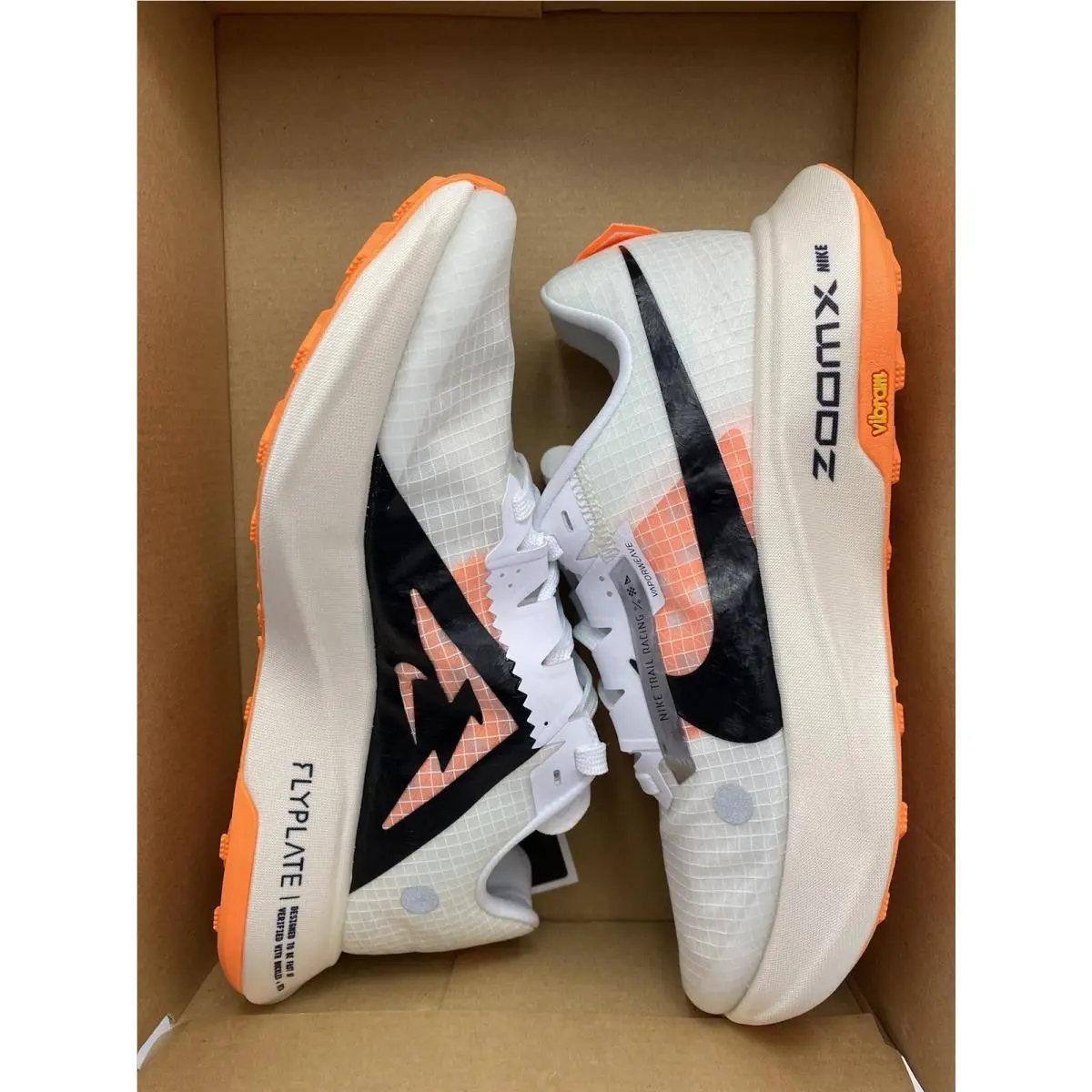 Nike shoes - DZ0489100 - DZ0489 100 - White/Black-Total Orange (UPC: 196607706916) 5
