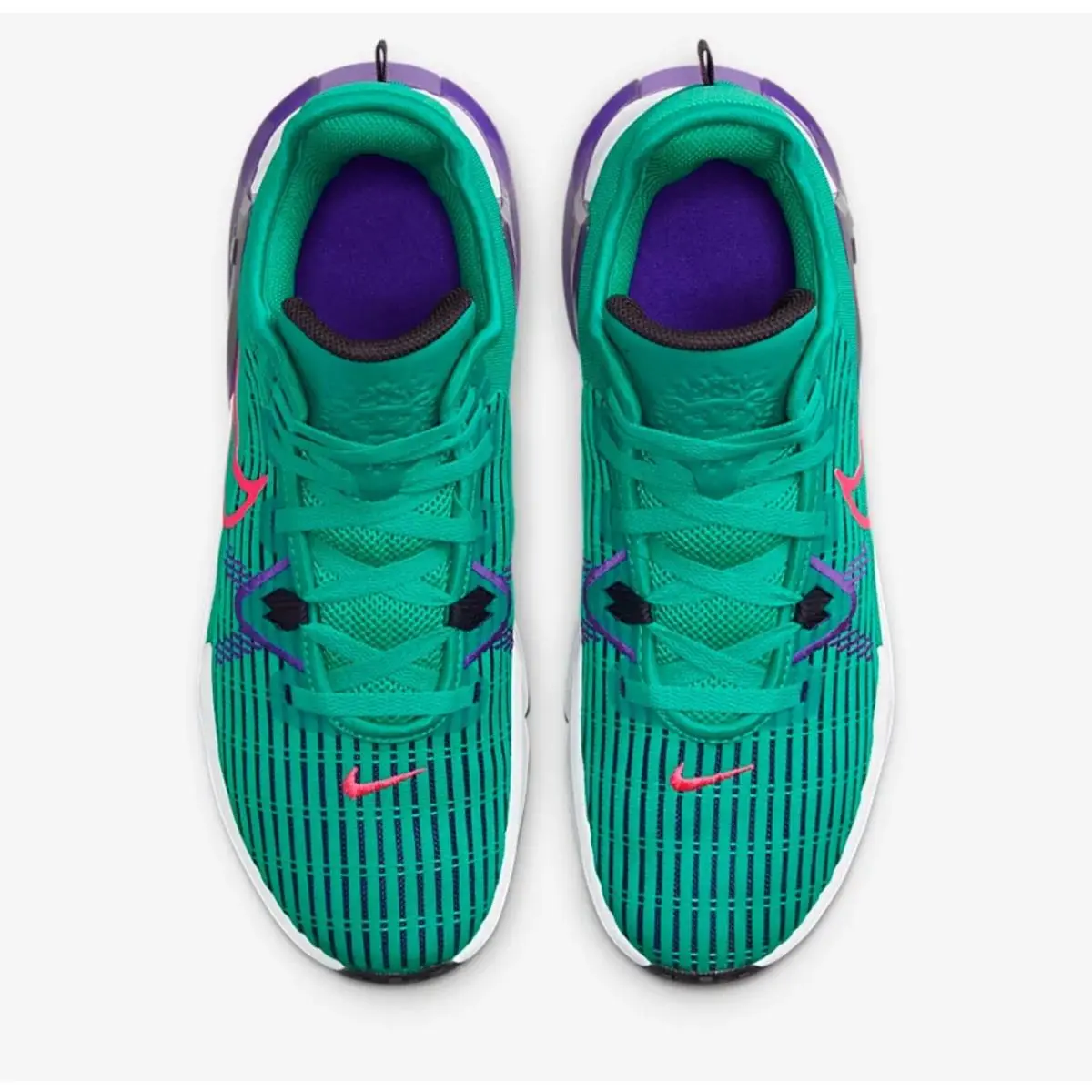 Nike shoes - Nike LeBron Witness - LeBron Witness - CZ4052-300 - Green & Hyper Pink 6