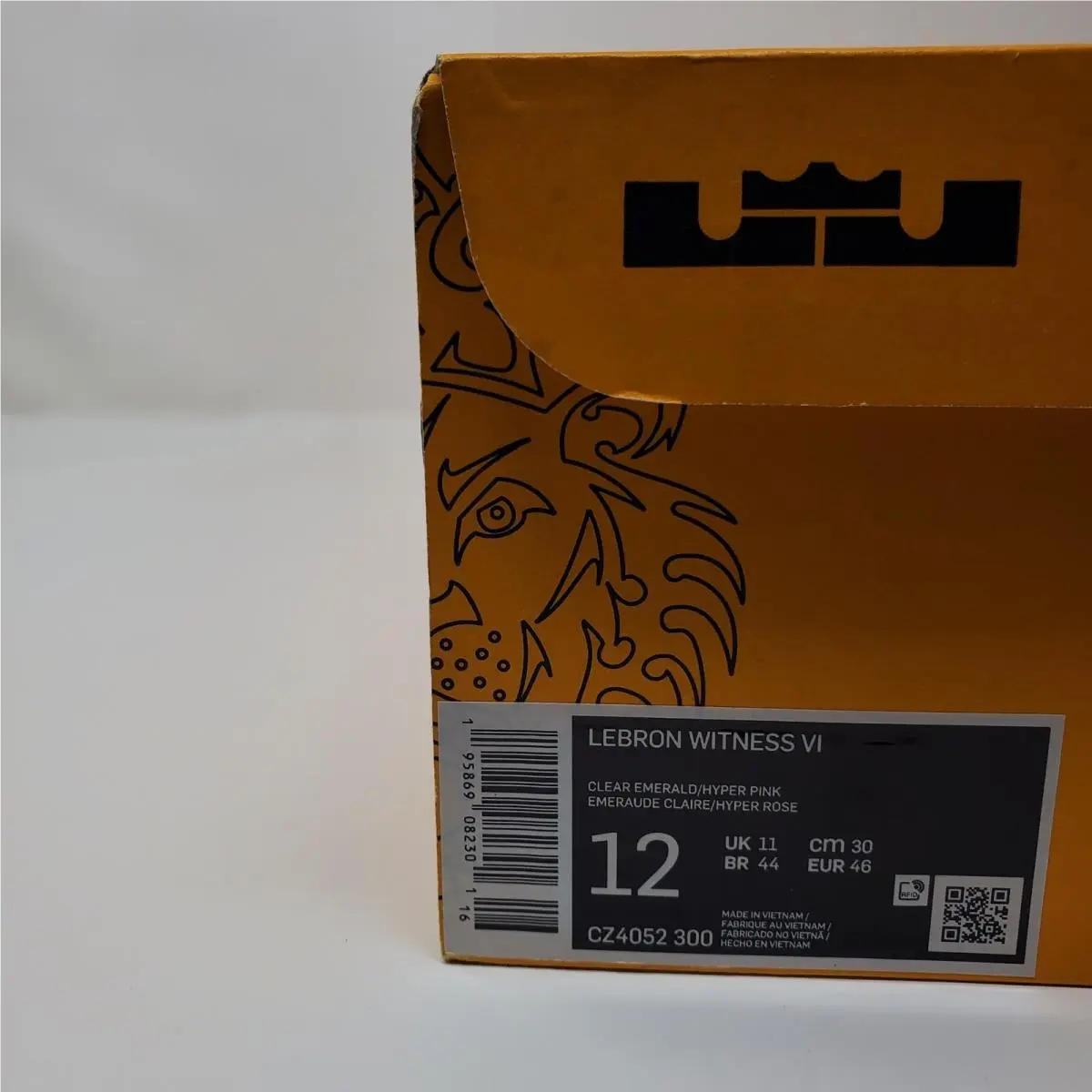 Nike shoes - Nike LeBron Witness VI 6 - CZ4052-300 - Green 8