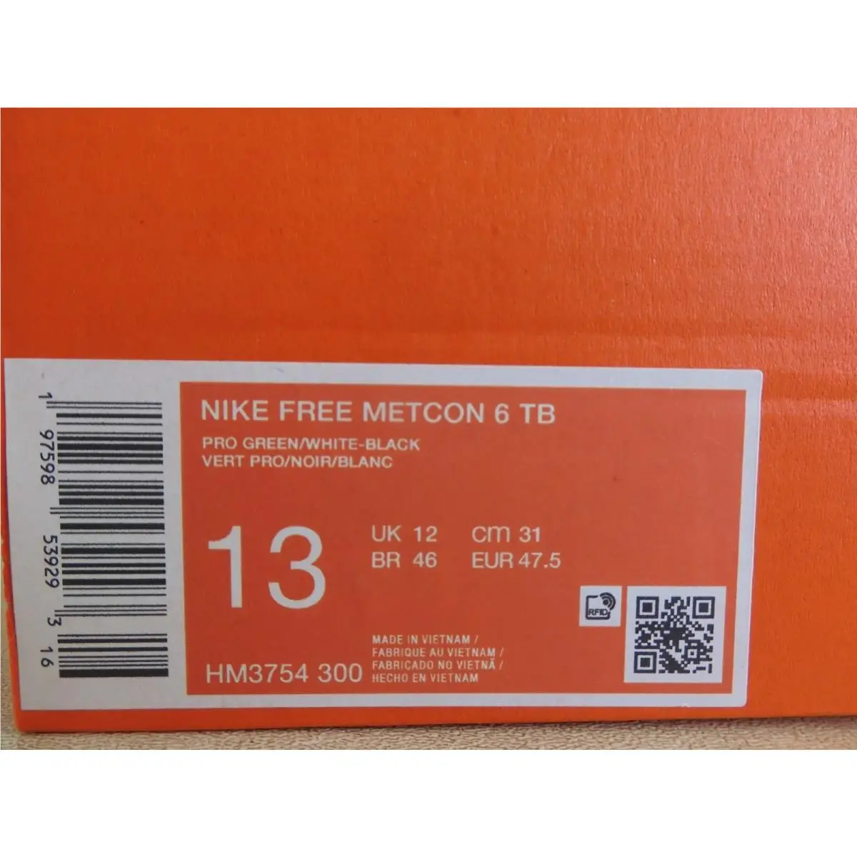 Nike shoes - Nike Free Metcon - Free Metcon - HM3754-300 - Green 6