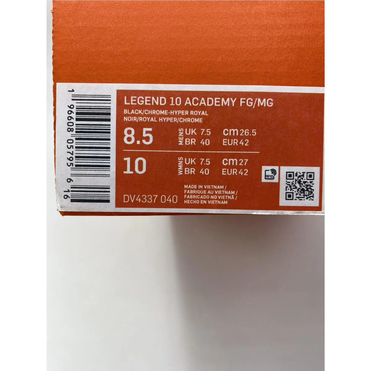 Nike shoes - Nike Legend - Legend - DV4337 040 - Black/Chrome-Hyper Royal (UPC: 196608057956) 6