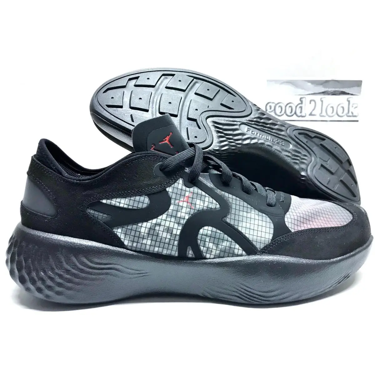 Nike Jordan Delta 3 Low Black/chile Red-anthracite Size Men`s 14 DN2647-060