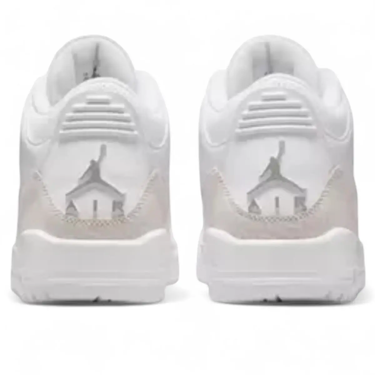 Nike shoes - Air Jordan 3 - Air - CT8532-111 - White (UPC: 198481071012) 10