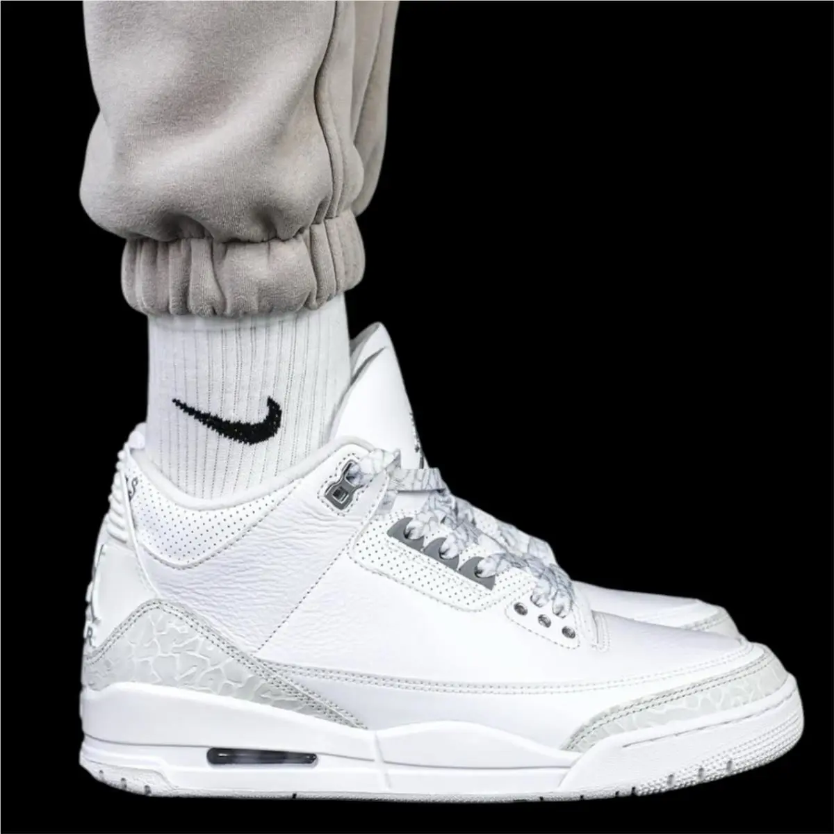 Nike shoes - Air Jordan 3 - Air - CT8532-111 - White (UPC: 198481071012) 1
