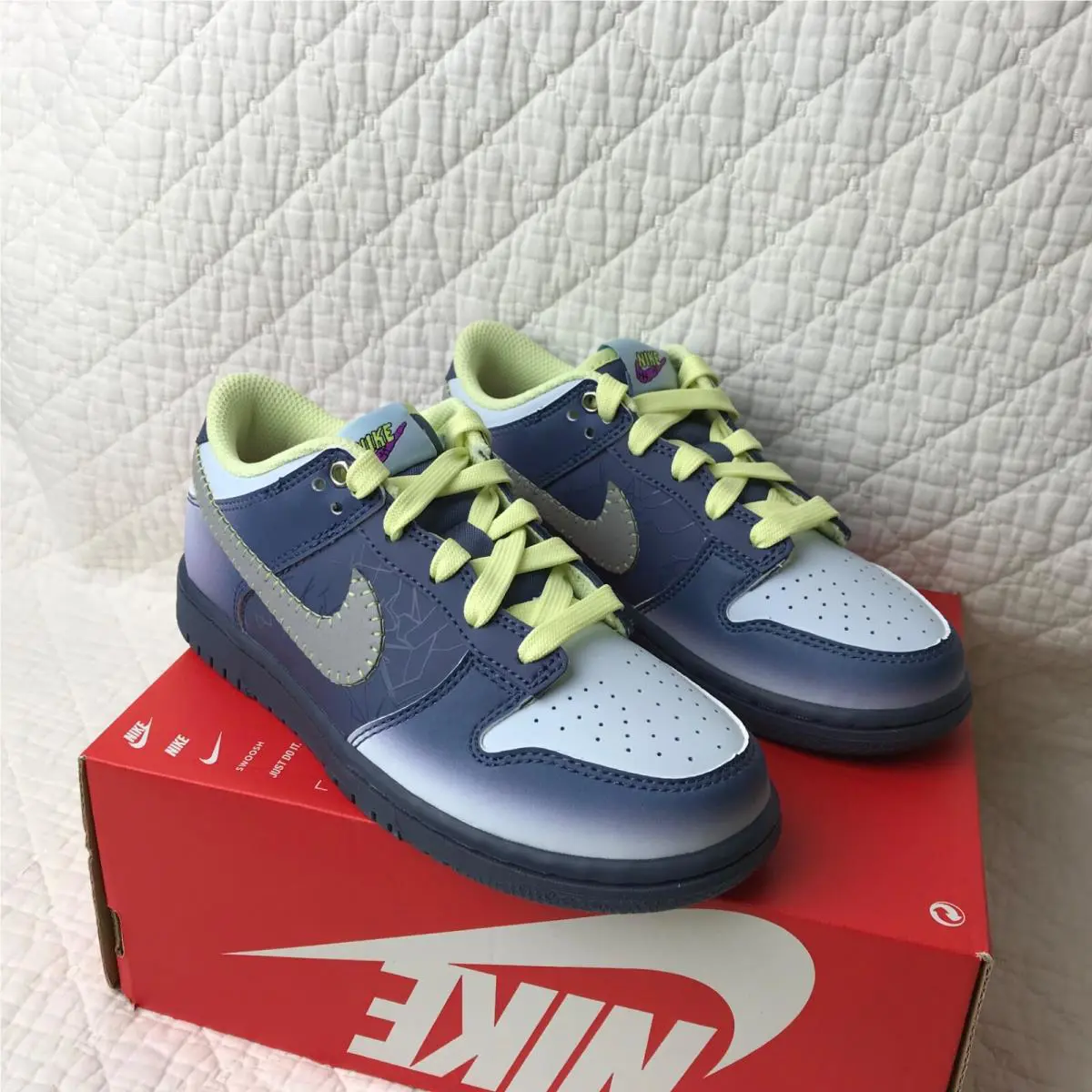 Nike shoes - Nike Dunk Low GS - Dunk Low - FQ8354-491 - Diffused blue/Blue Tint 7
