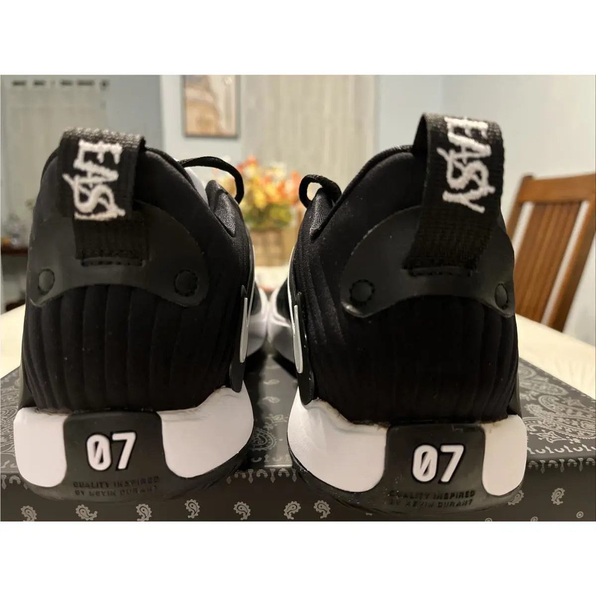 Nike shoes - Nike KD15 TB Promo - Promo - DX6648-002 - Black 8