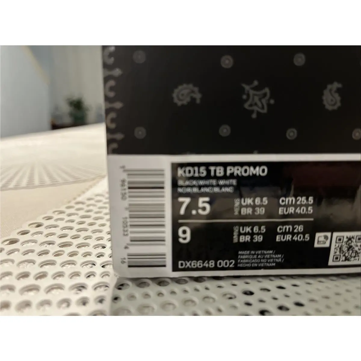 Nike shoes - Nike KD15 TB Promo - Promo - DX6648-002 - Black 16