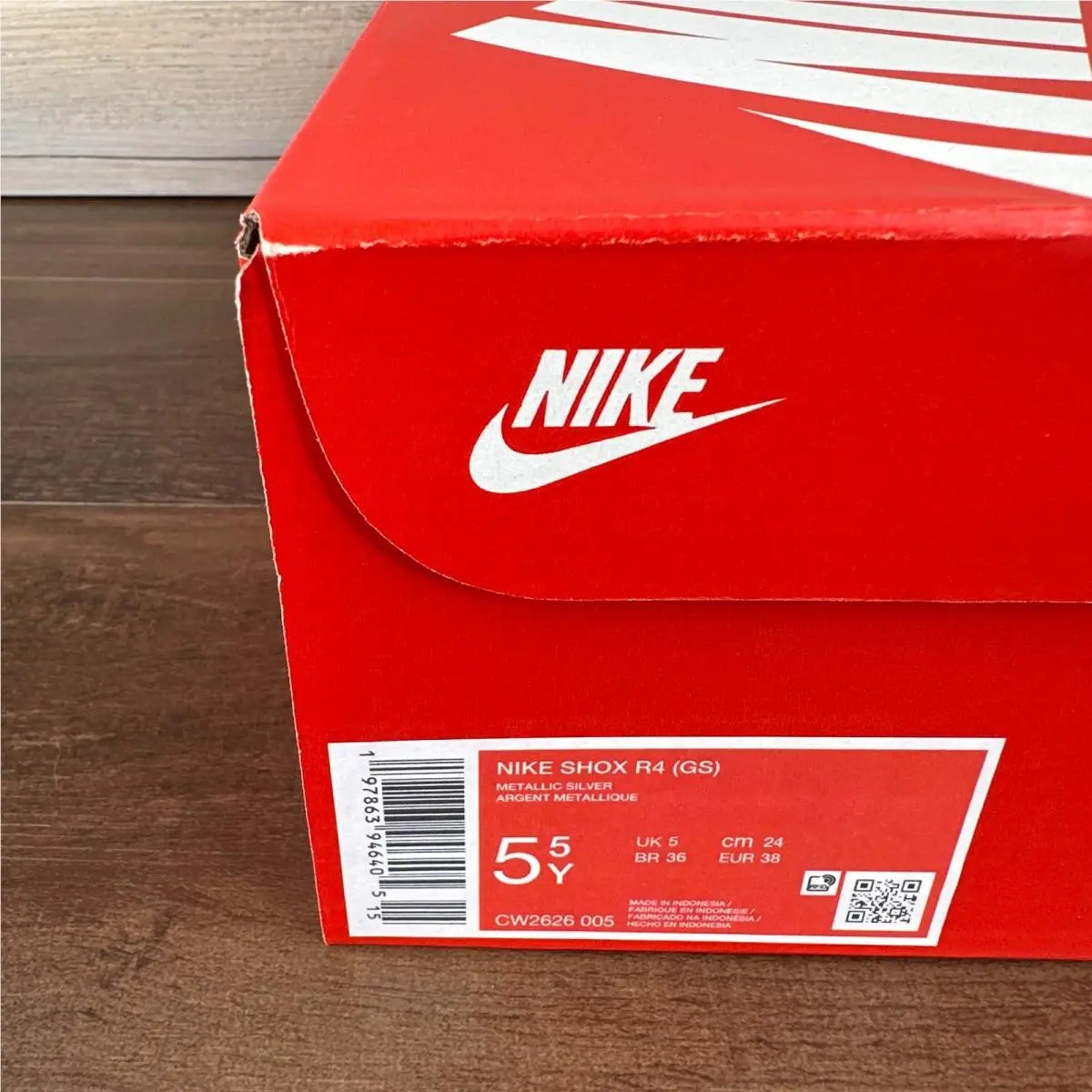 Nike shoes - Nike Shox R4 - Shox - CW2626-005 - Silver (UPC: 197863946405) 6