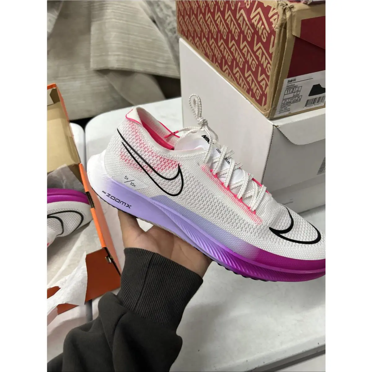 Nike shoes - Nike ZoomX Streakfly - ZoomX Streakfly - DJ6566-104 - White (UPC: 197597074641) 2