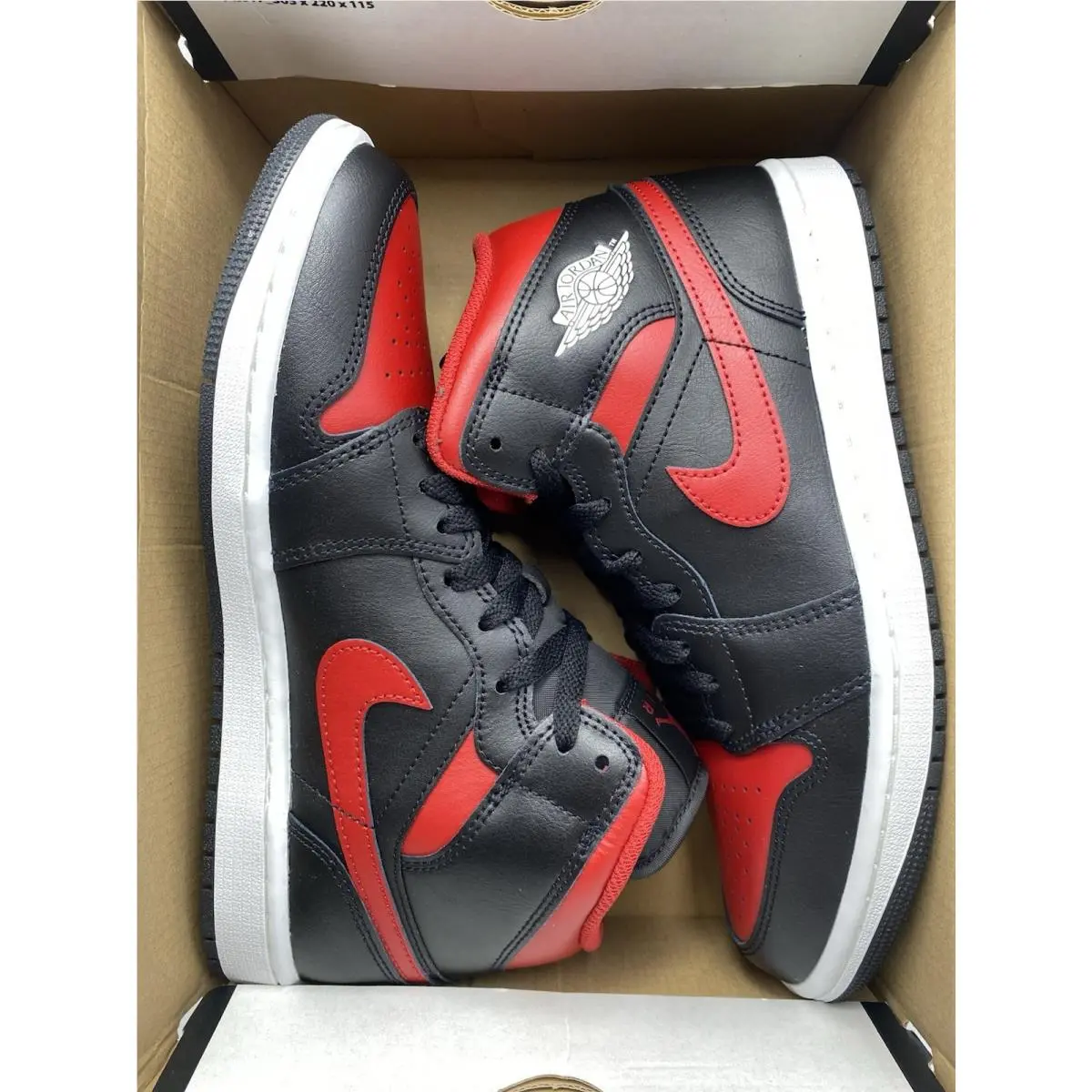 Nike shoes - Nike Air Jordan 1 - Air - DQ8426 067 - Black/Varsity Red-Summit White (UPC: 197859318056) 5