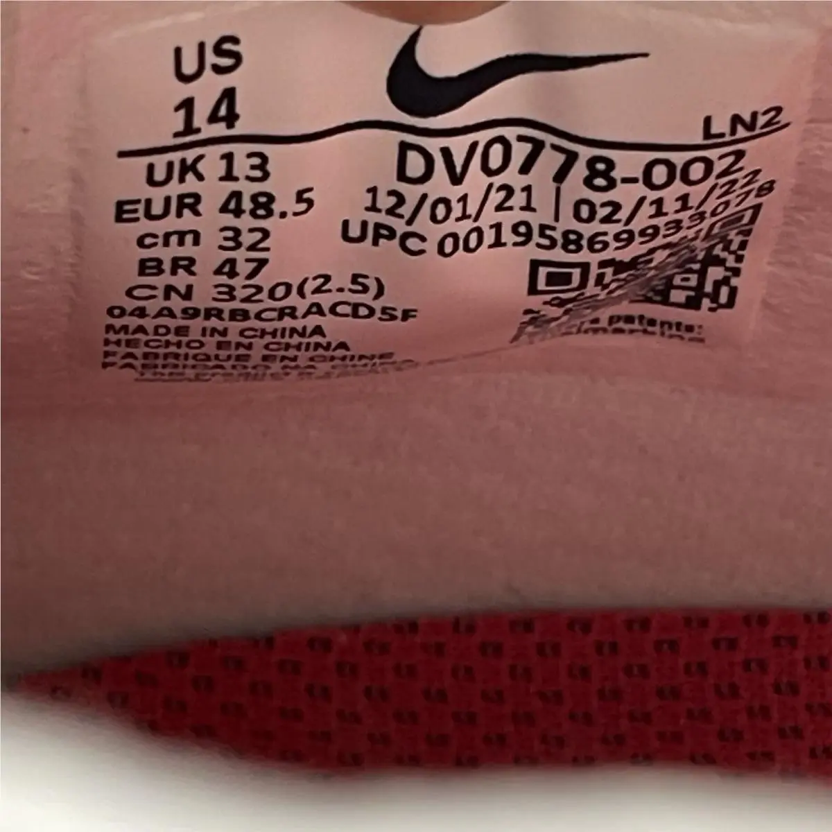 Nike shoes - Nike Vapor Edge Pro 360 - DV0778-001 - Red 11