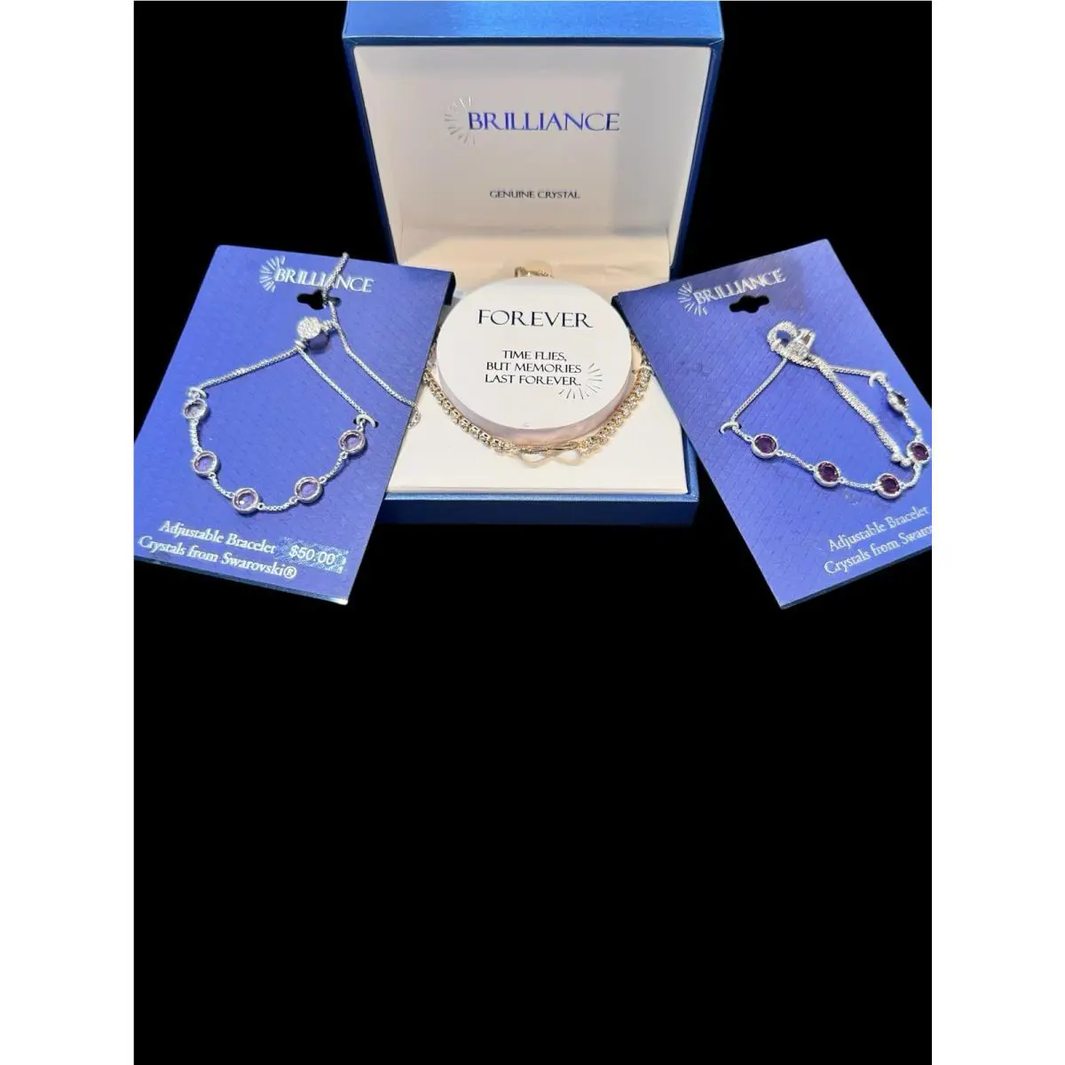 Swarovski Brillance Adjustable Bracelets