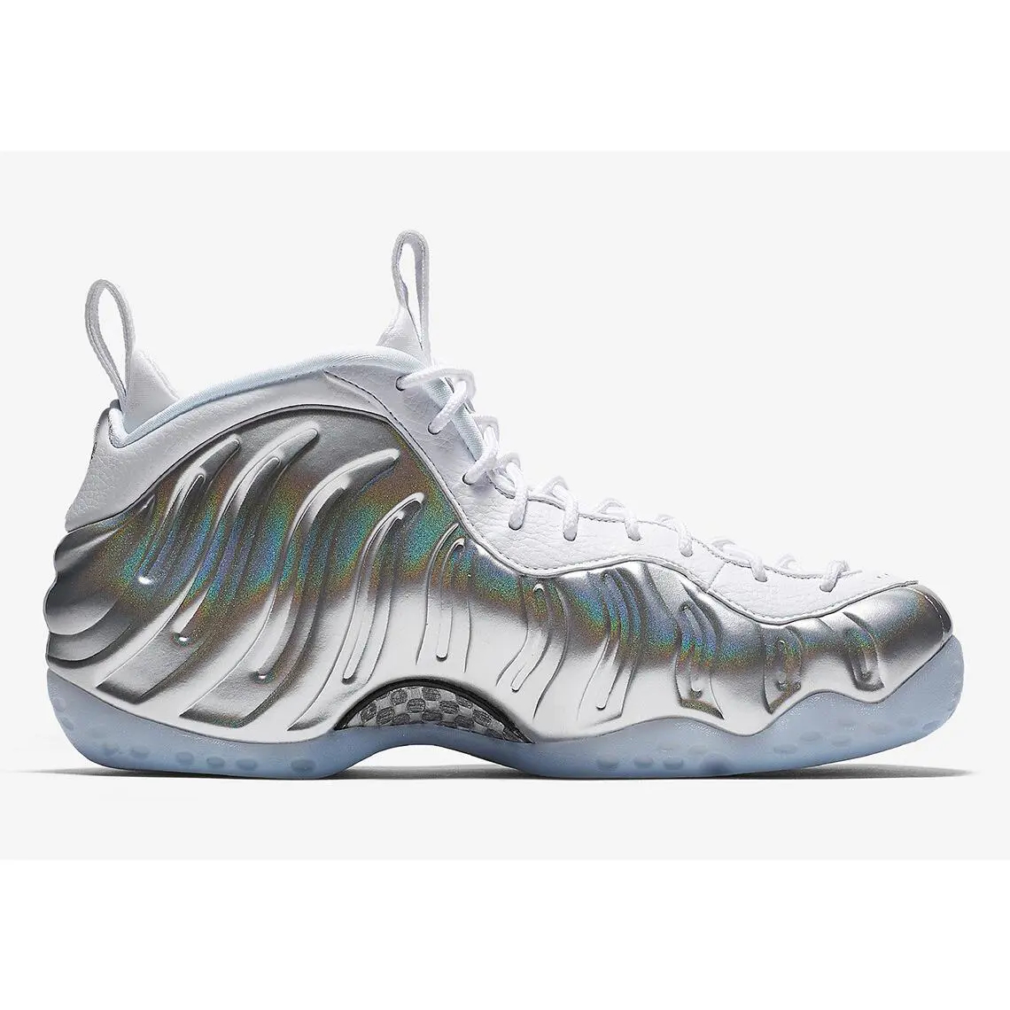 Nike shoes - Nike Air Foamposite - Air Foamposite - AA3963-100 - Silver (UPC: 0888412132683) 0