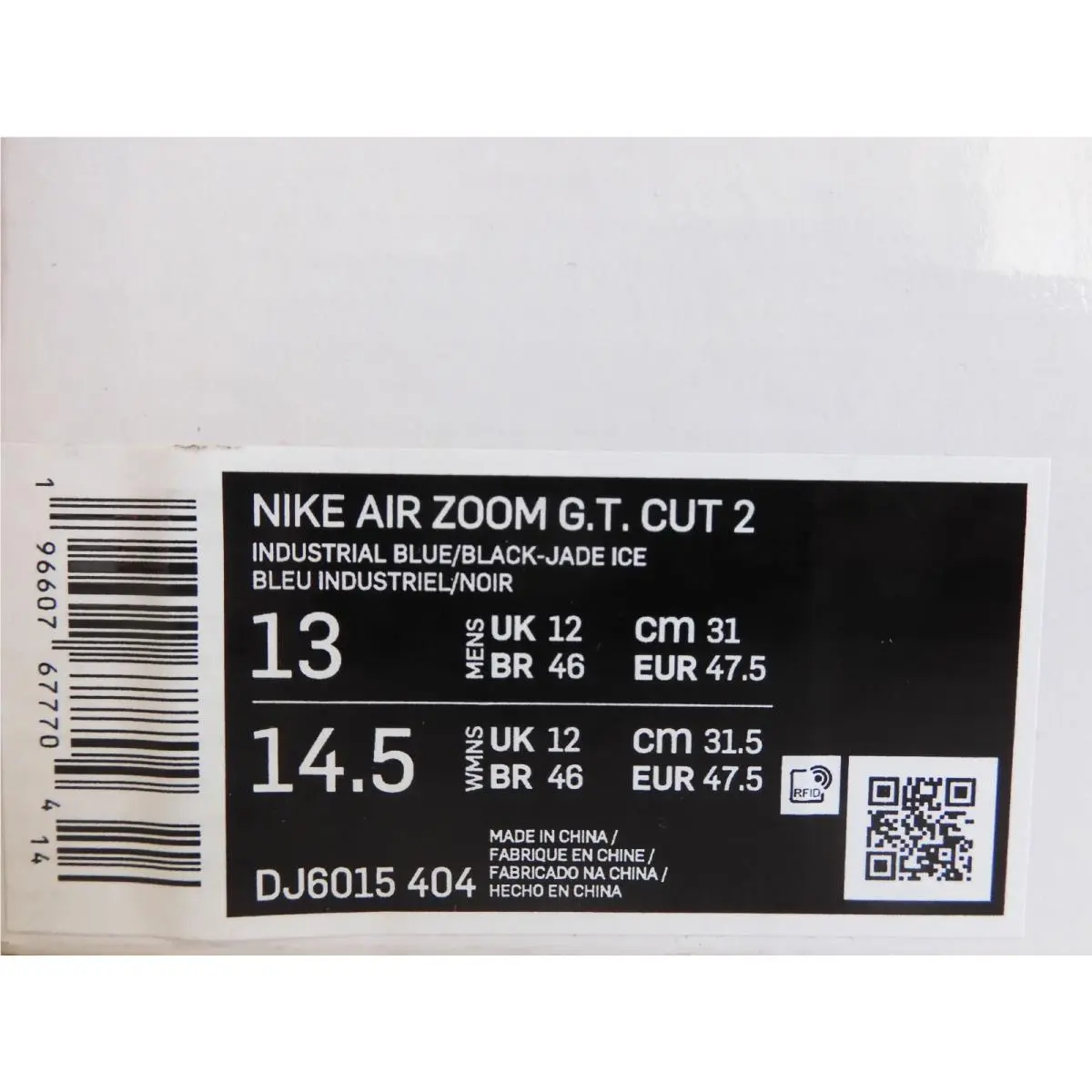 Nike shoes - Nike Air Zoom GT Cut - DJ6015-404 - Blue (UPC: 196607677704) 3