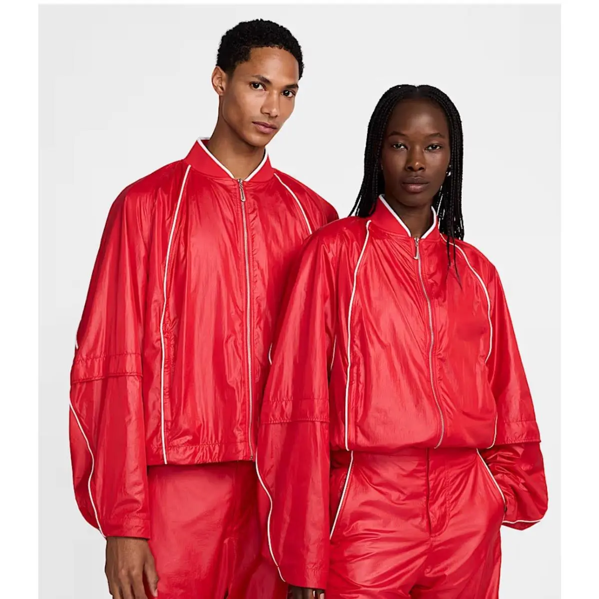 Nike clothing - Nike x Jacquemus Track Jacket - FV5697642 FV5697-642 - Red 13