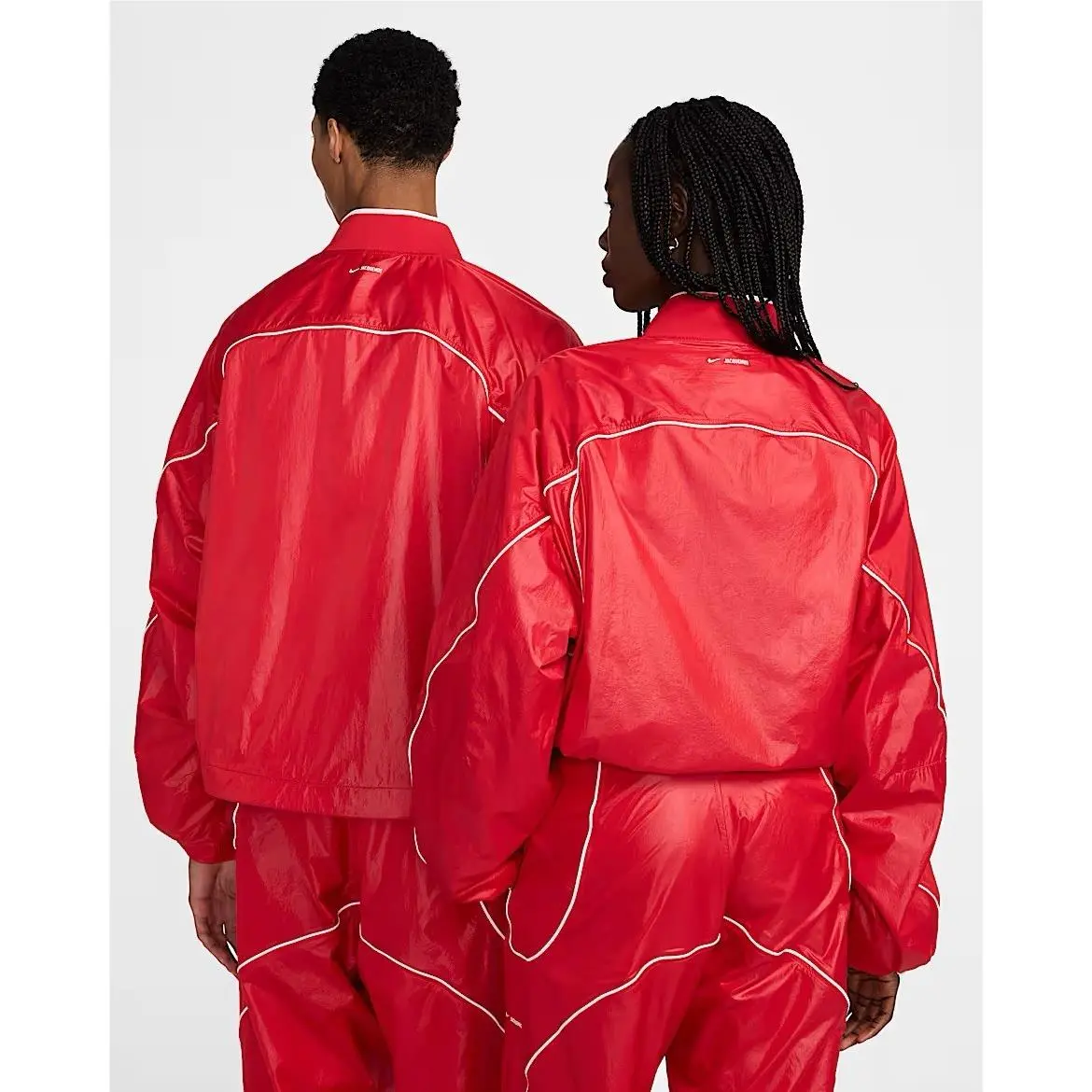 Nike clothing - Nike x Jacquemus Track Jacket - FV5697642 - Red 0